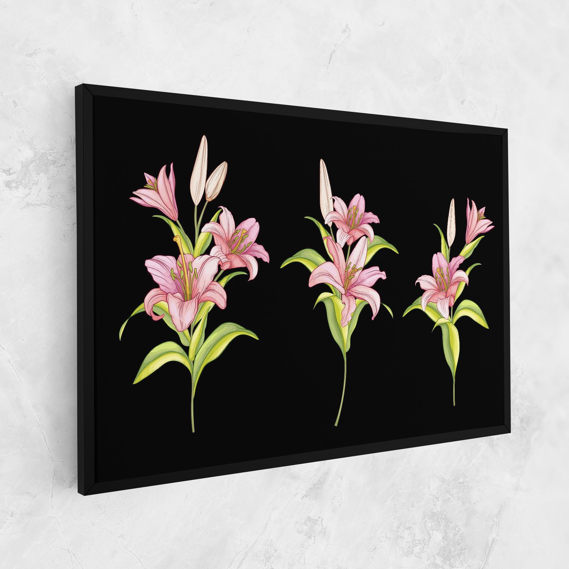 Vászonkép Lily Set mockup 1