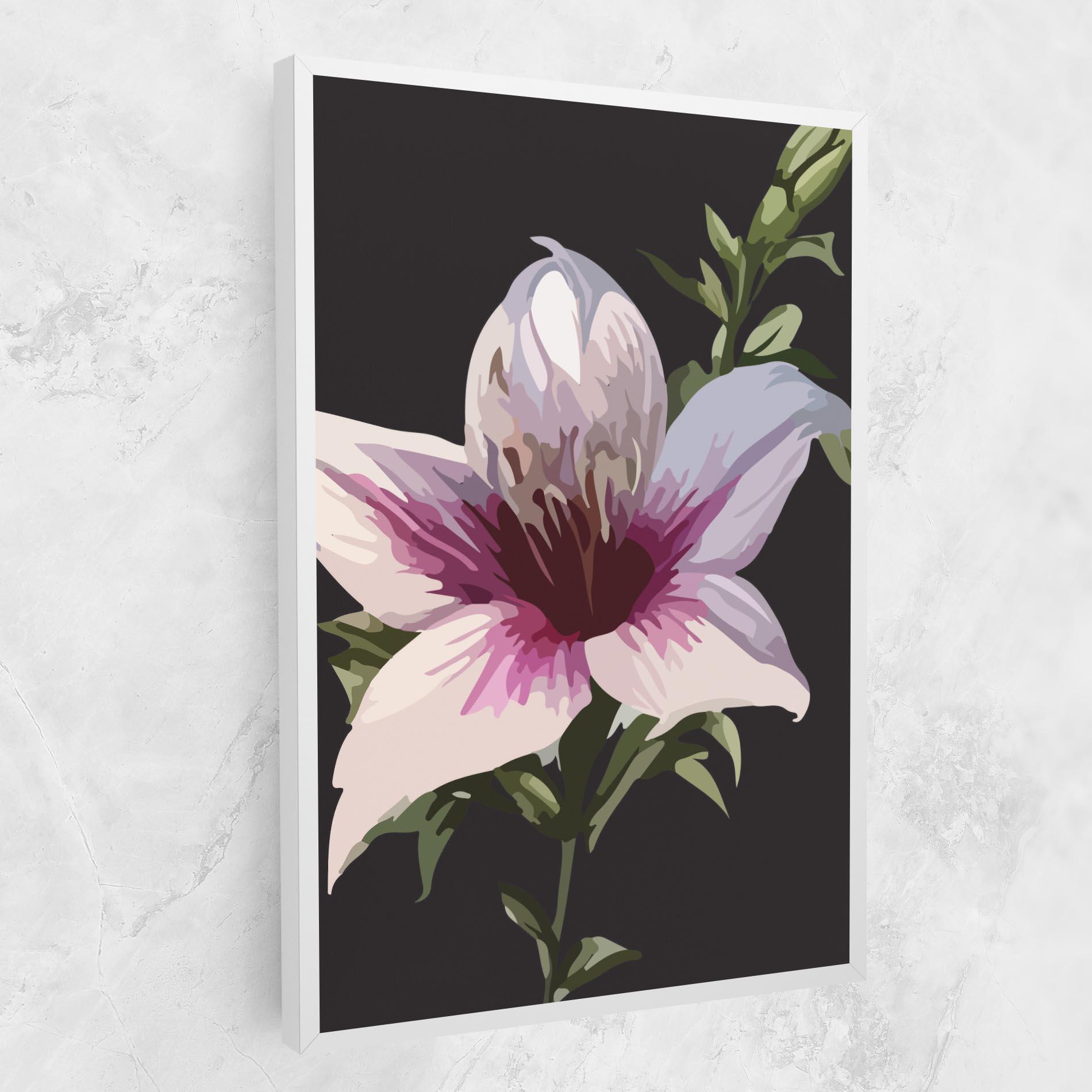 Vászonkép Pink Pretty Lily mockup 1