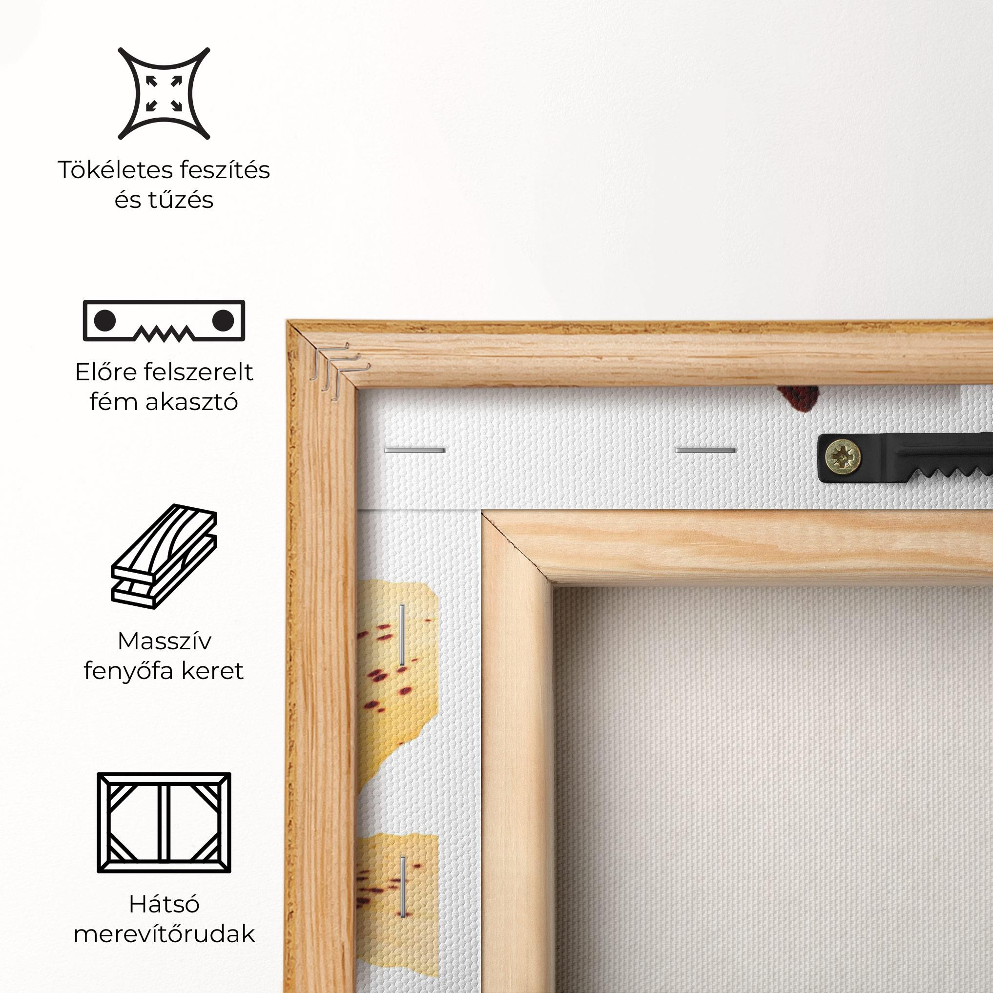 Vászonkép Big Yellow Lily mockup 5