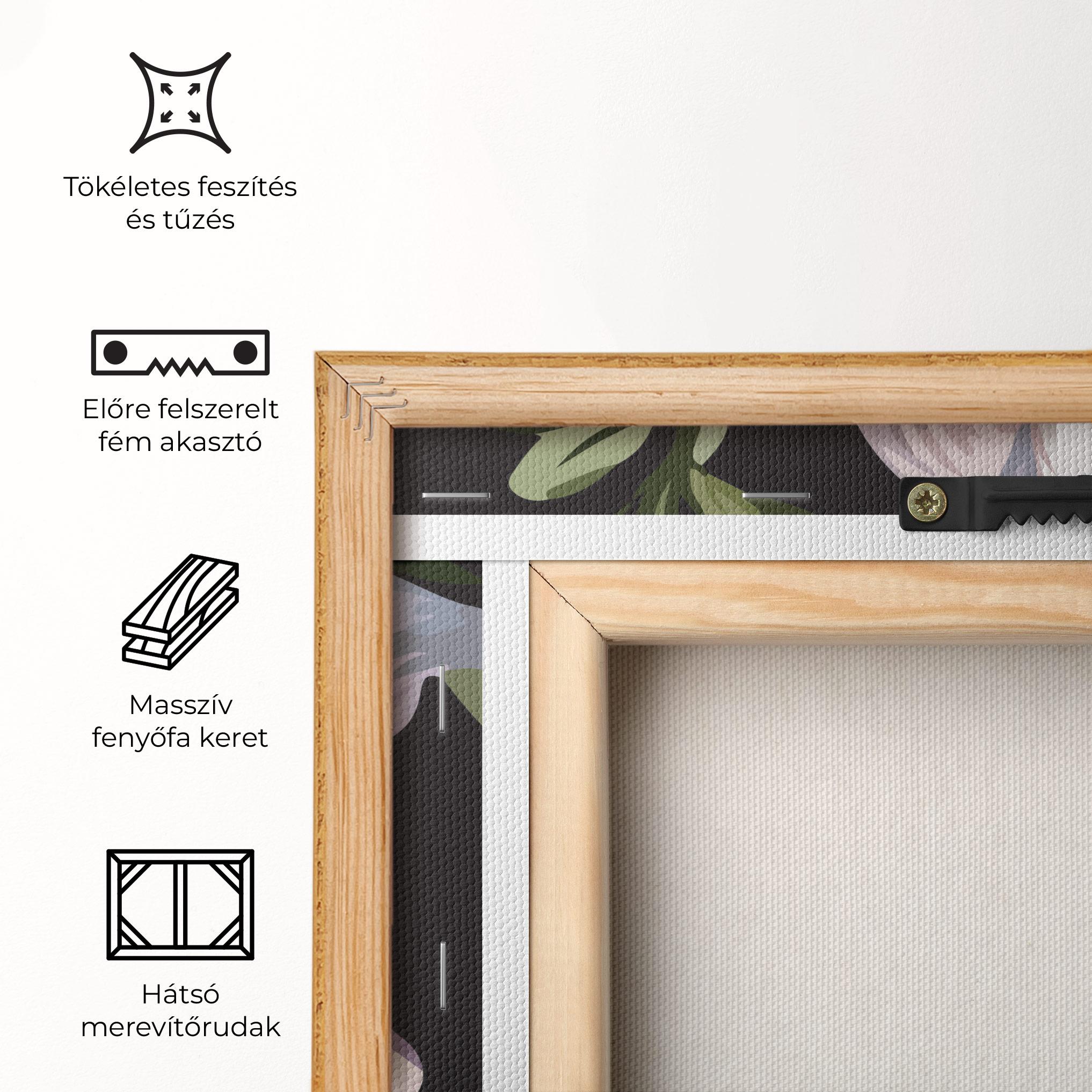 Vászonkép Pink Pretty Lily mockup 5