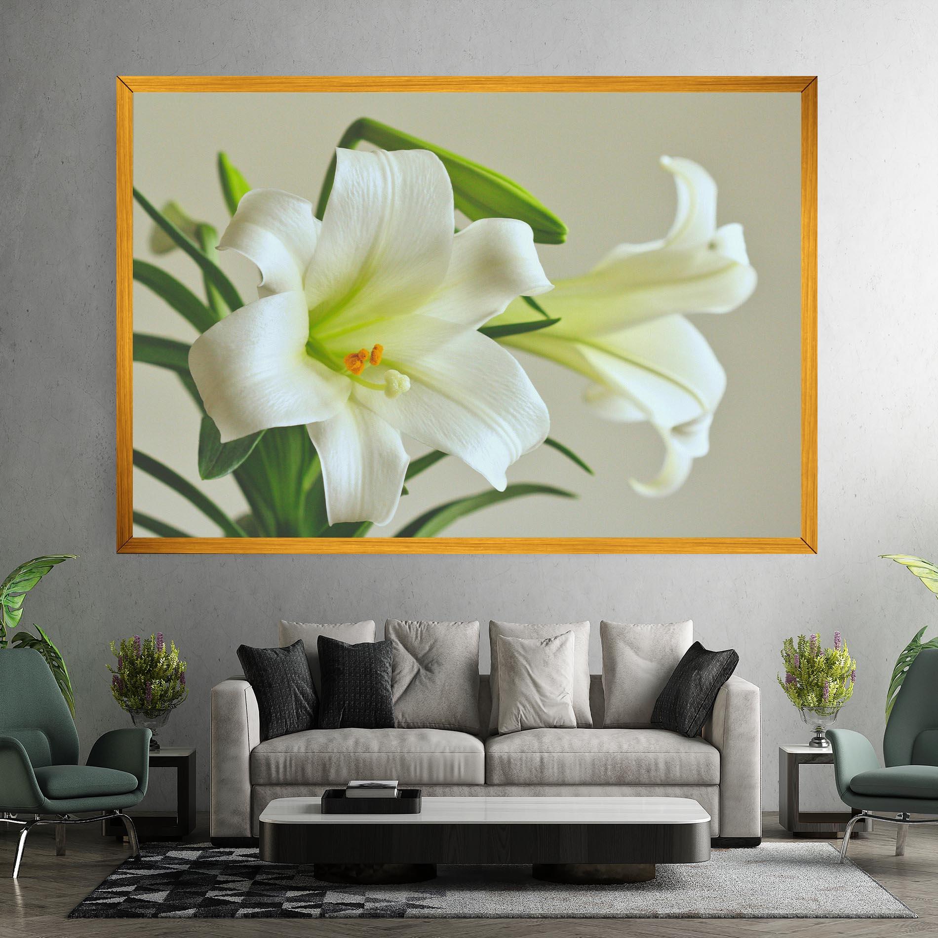 Vászonkép Green Lily mockup 7