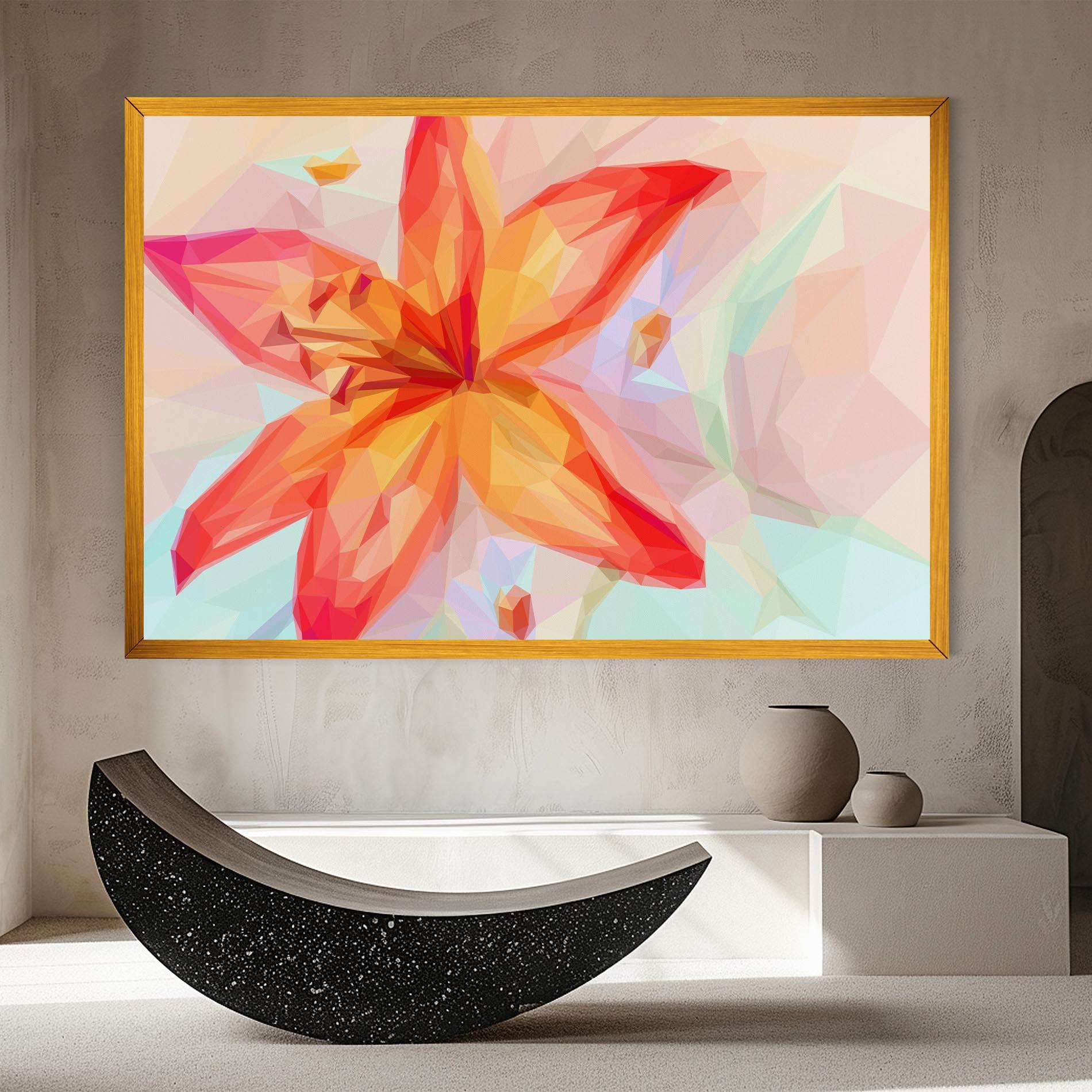 Vászonkép Orange Lily mockup 8