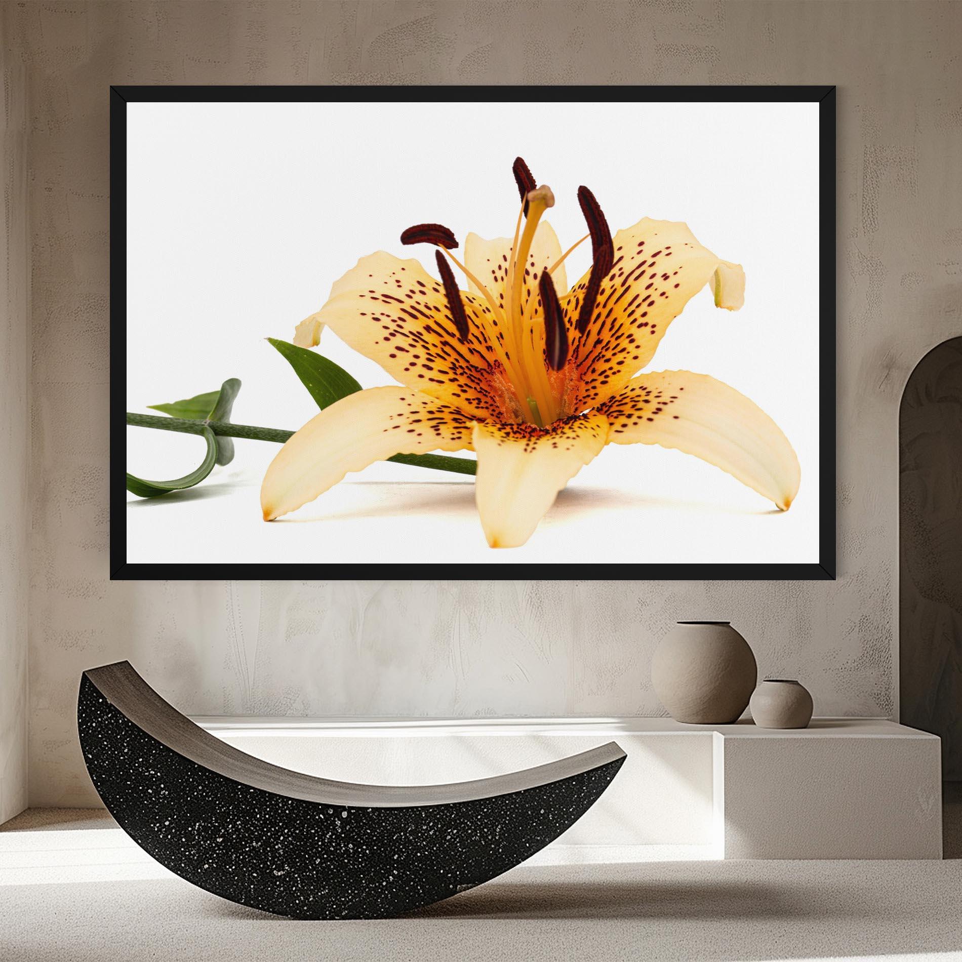 Vászonkép Big Yellow Lily mockup 8