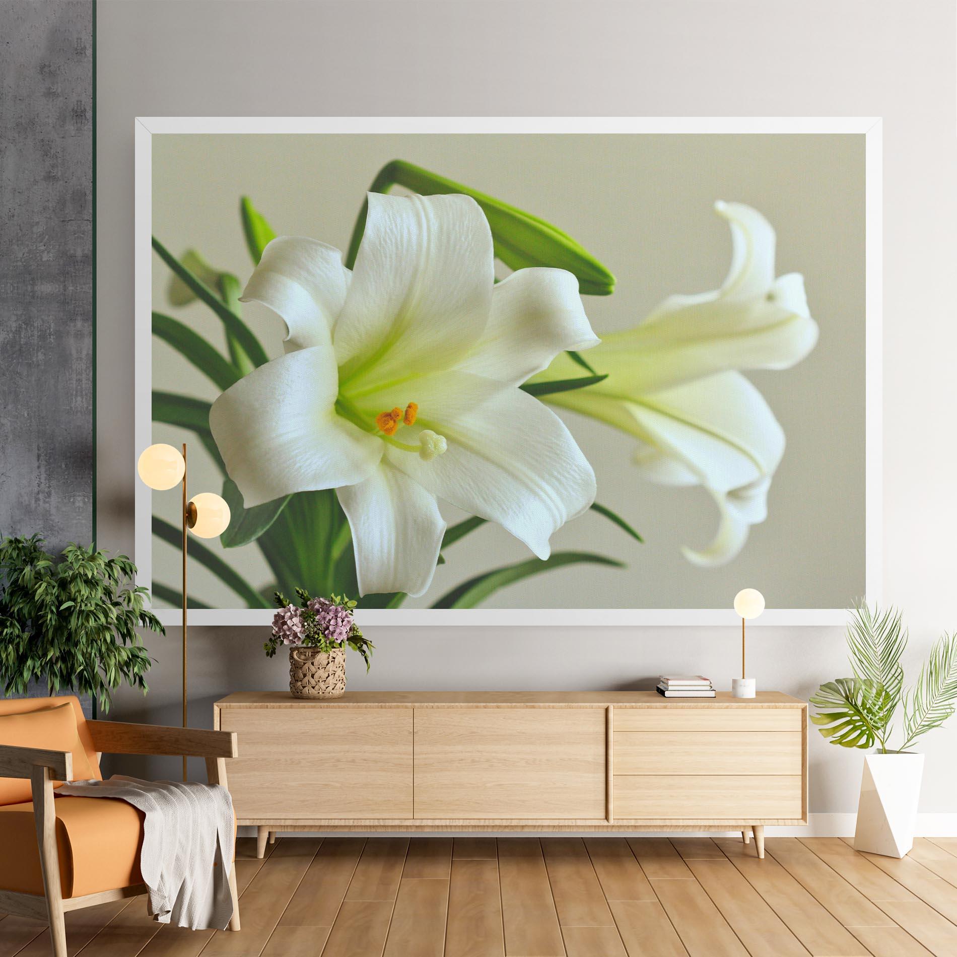 Vászonkép Green Lily mockup 9