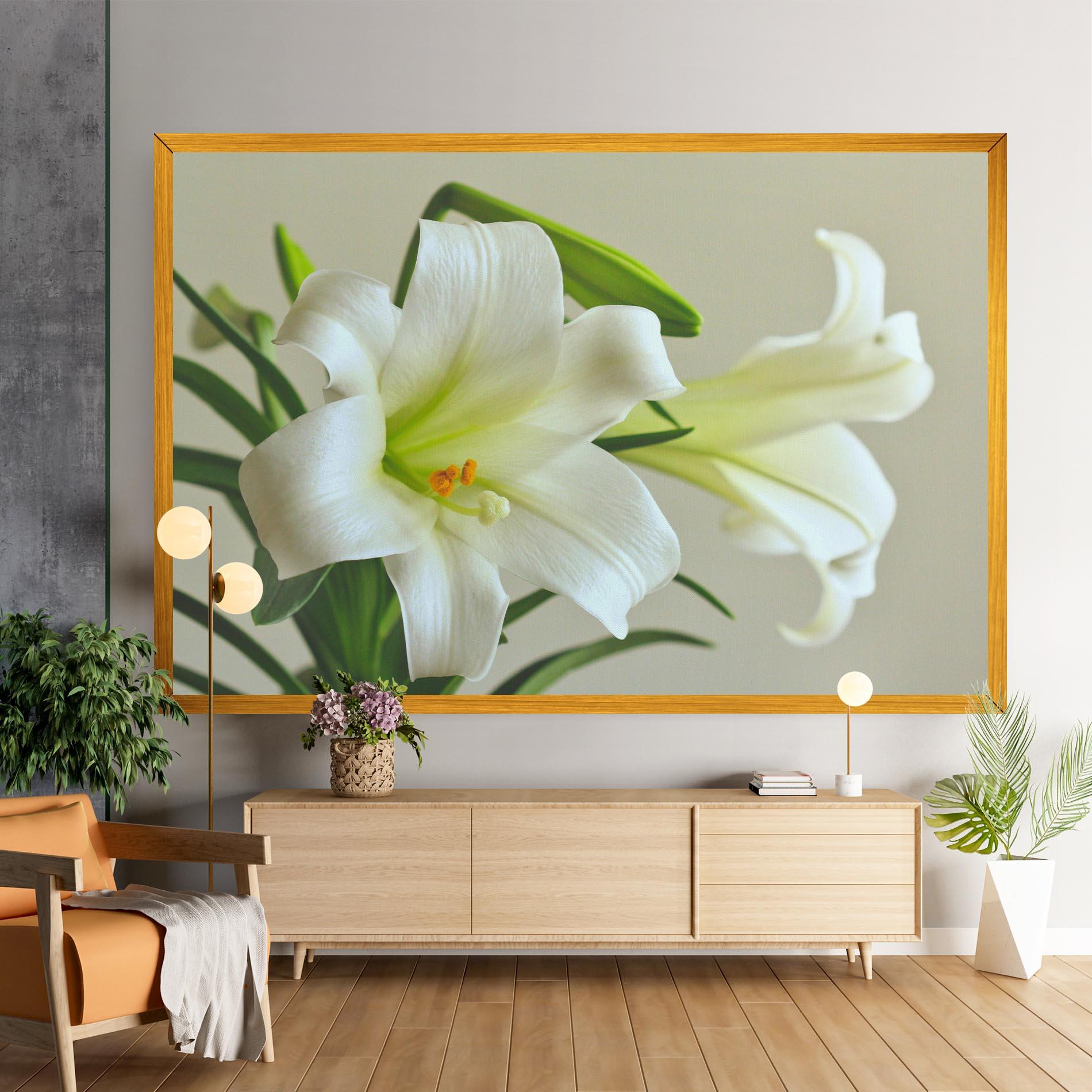 Vászonkép Green Lily mockup 9