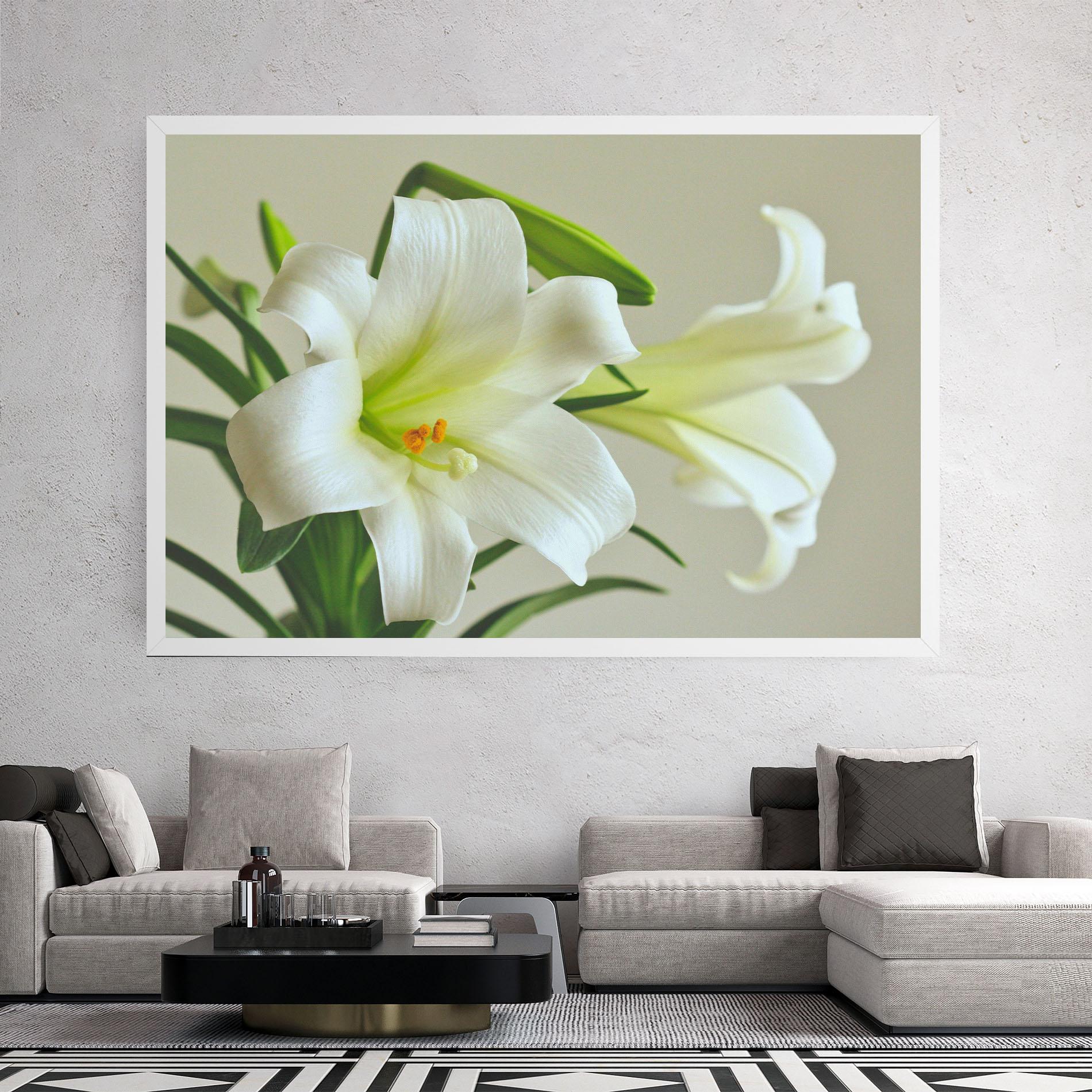 Vászonkép Green Lily mockup 2
