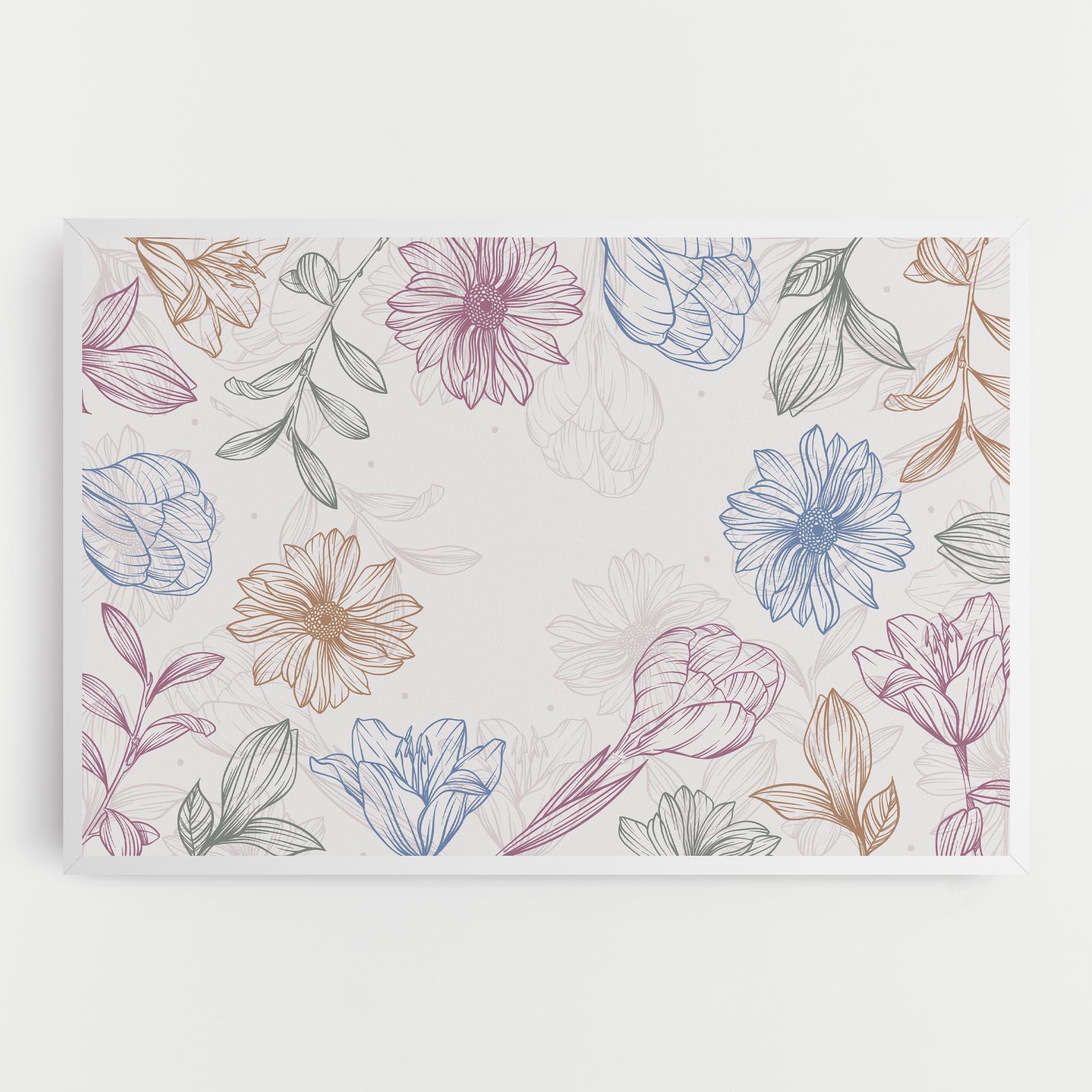 Vászonkép Color Line Mix mockup 0