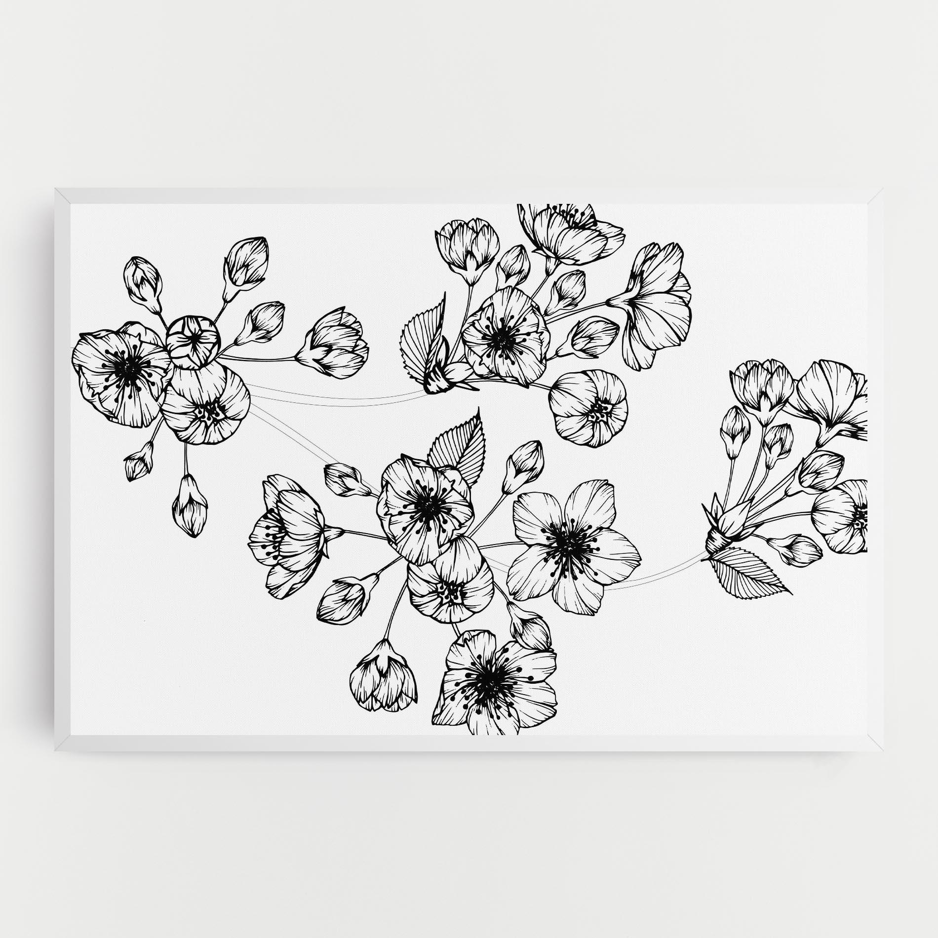 Vászonkép Sakura Line mockup 0