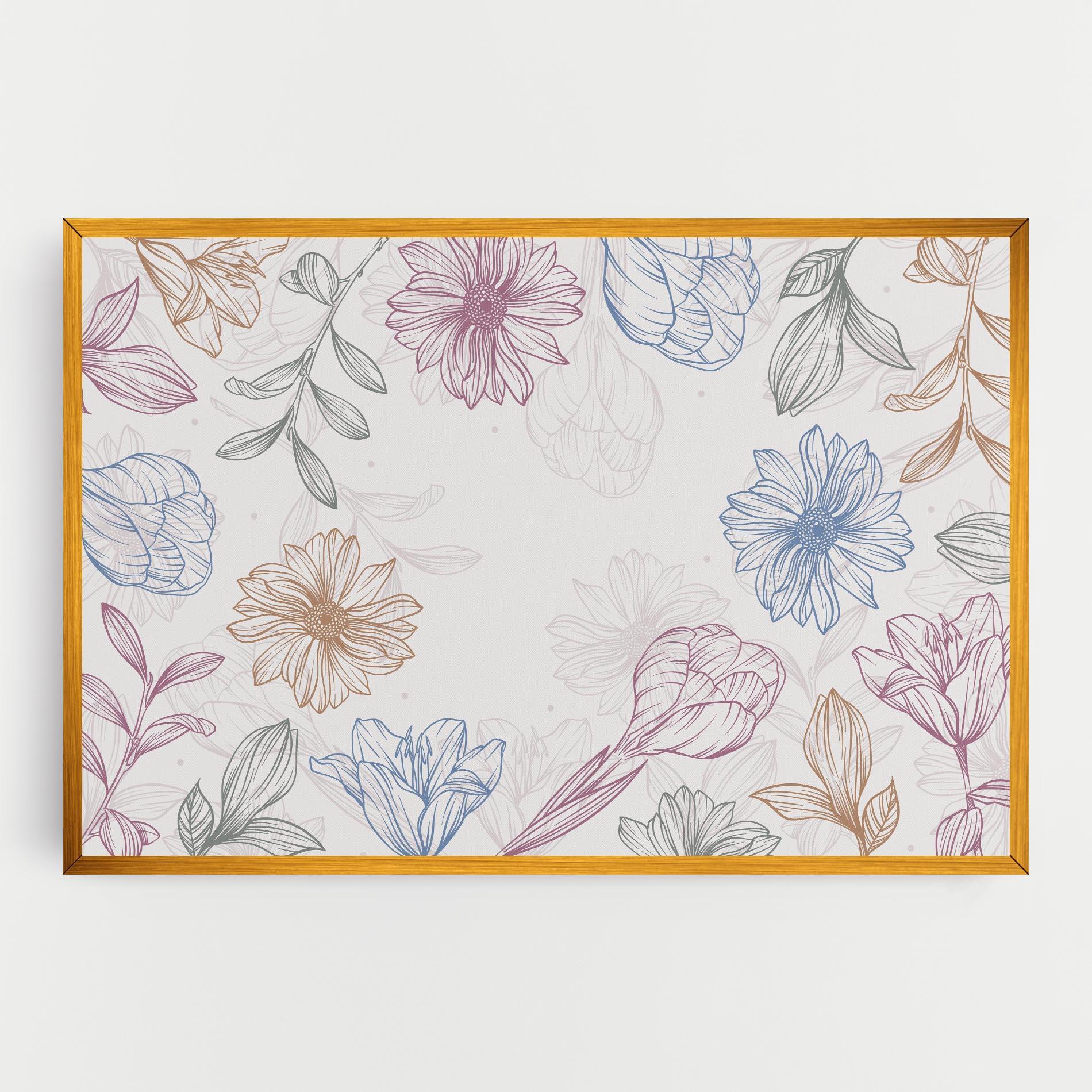 Vászonkép Color Line Mix mockup 0