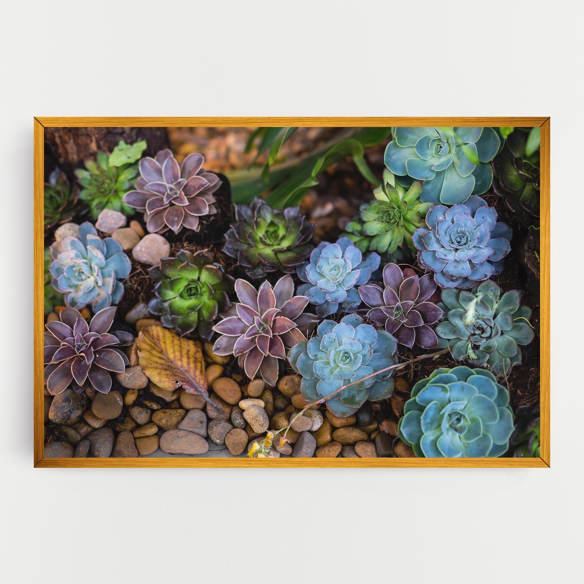 Vászonkép Colorful Flowers mockup 0
