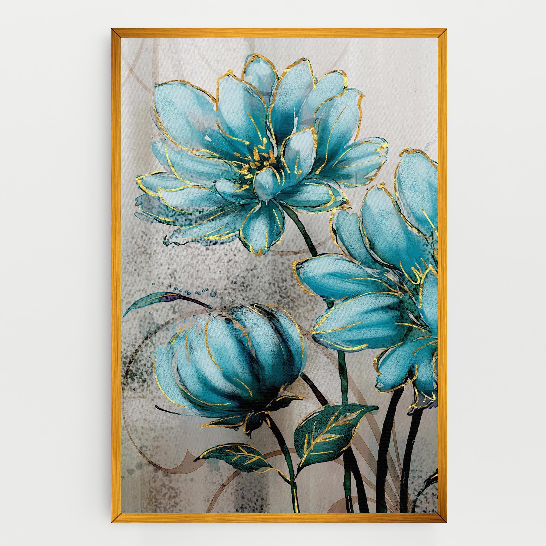 Vászonkép Bujori Albastri mockup 0