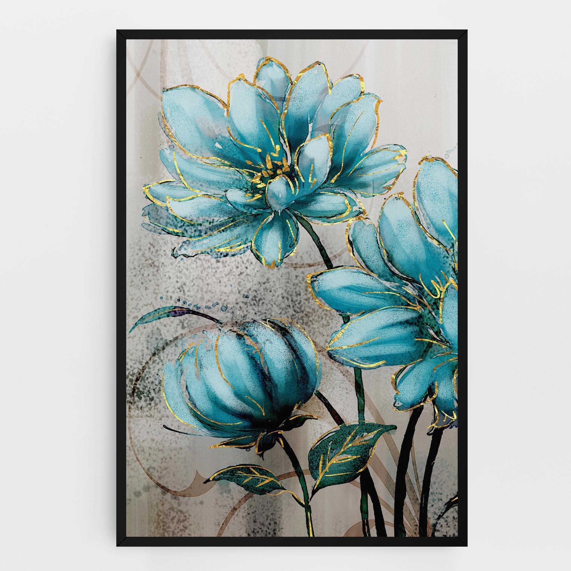 Vászonkép Bujori Albastri mockup 0