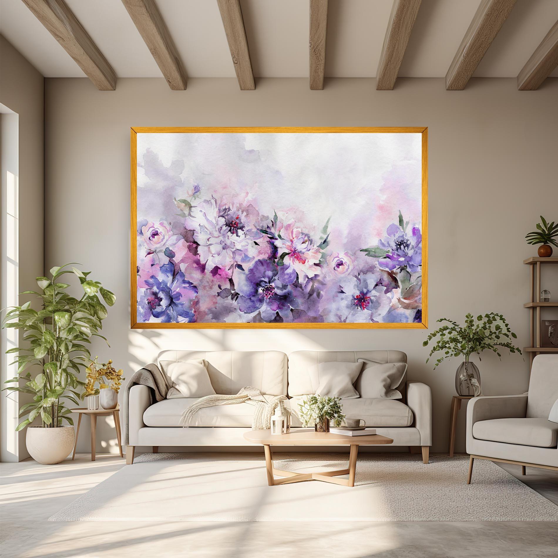 Vászonkép Buchet Multicolor mockup 6