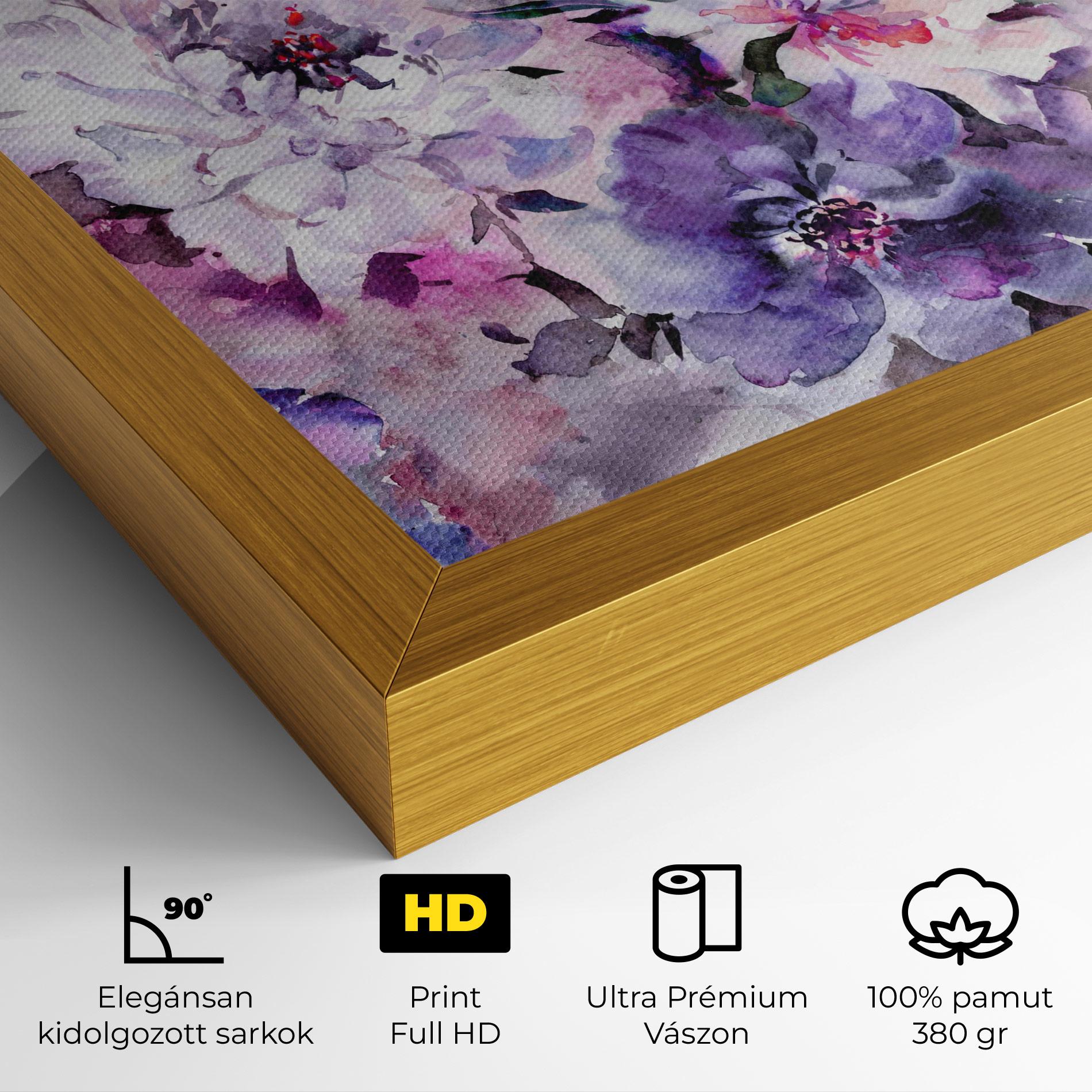 Vászonkép Buchet Multicolor mockup 4