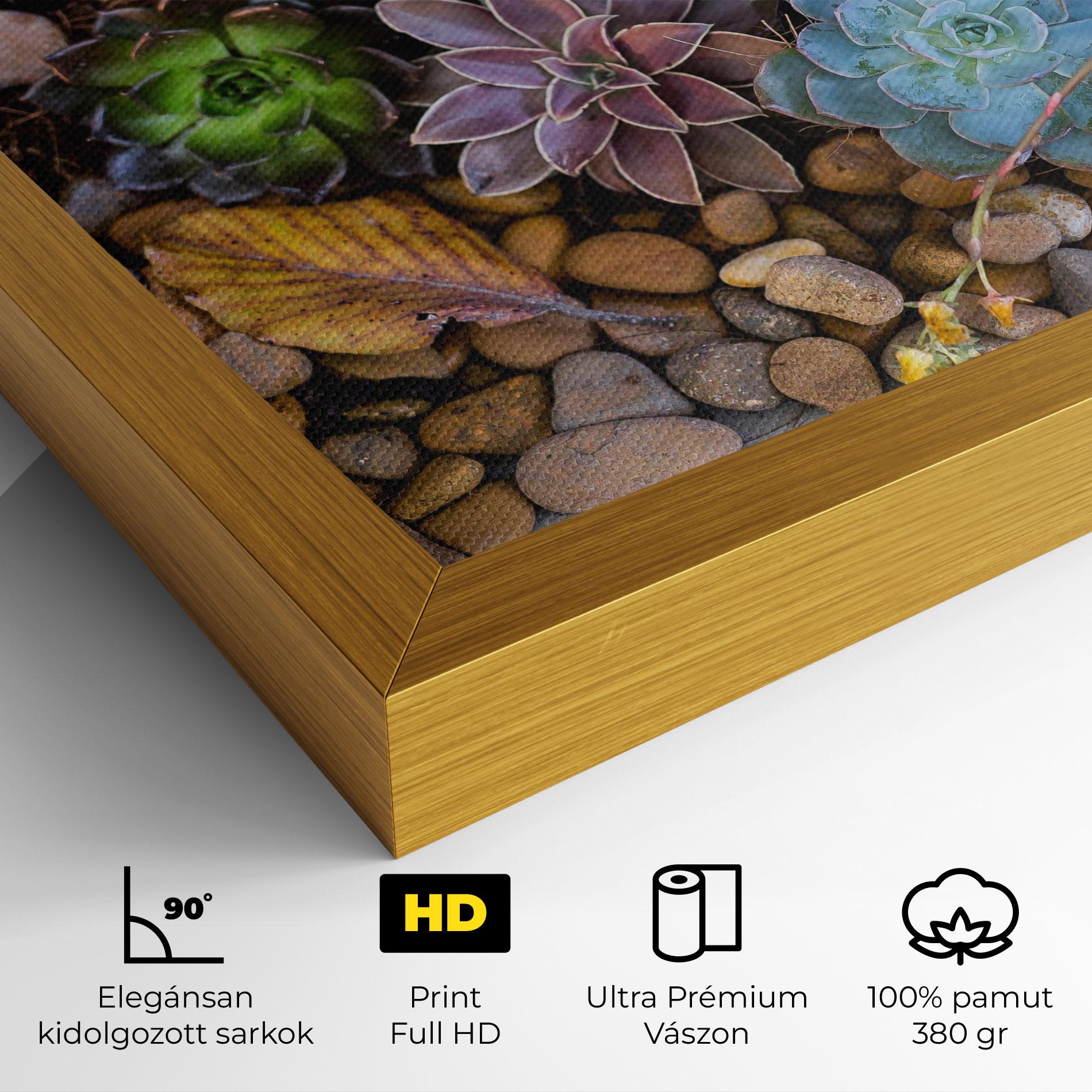 Vászonkép Colorful Flowers mockup 4