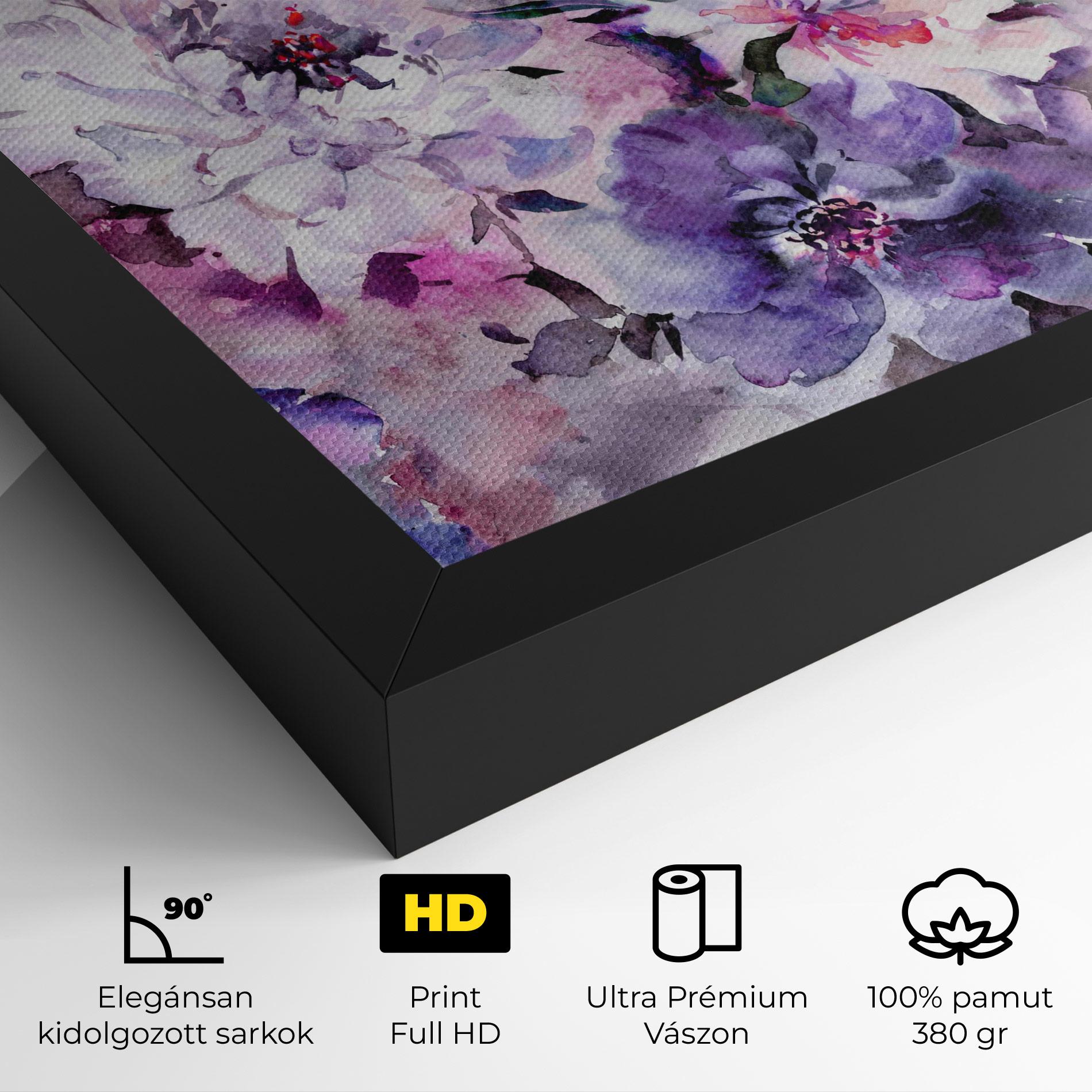 Vászonkép Buchet Multicolor mockup 4