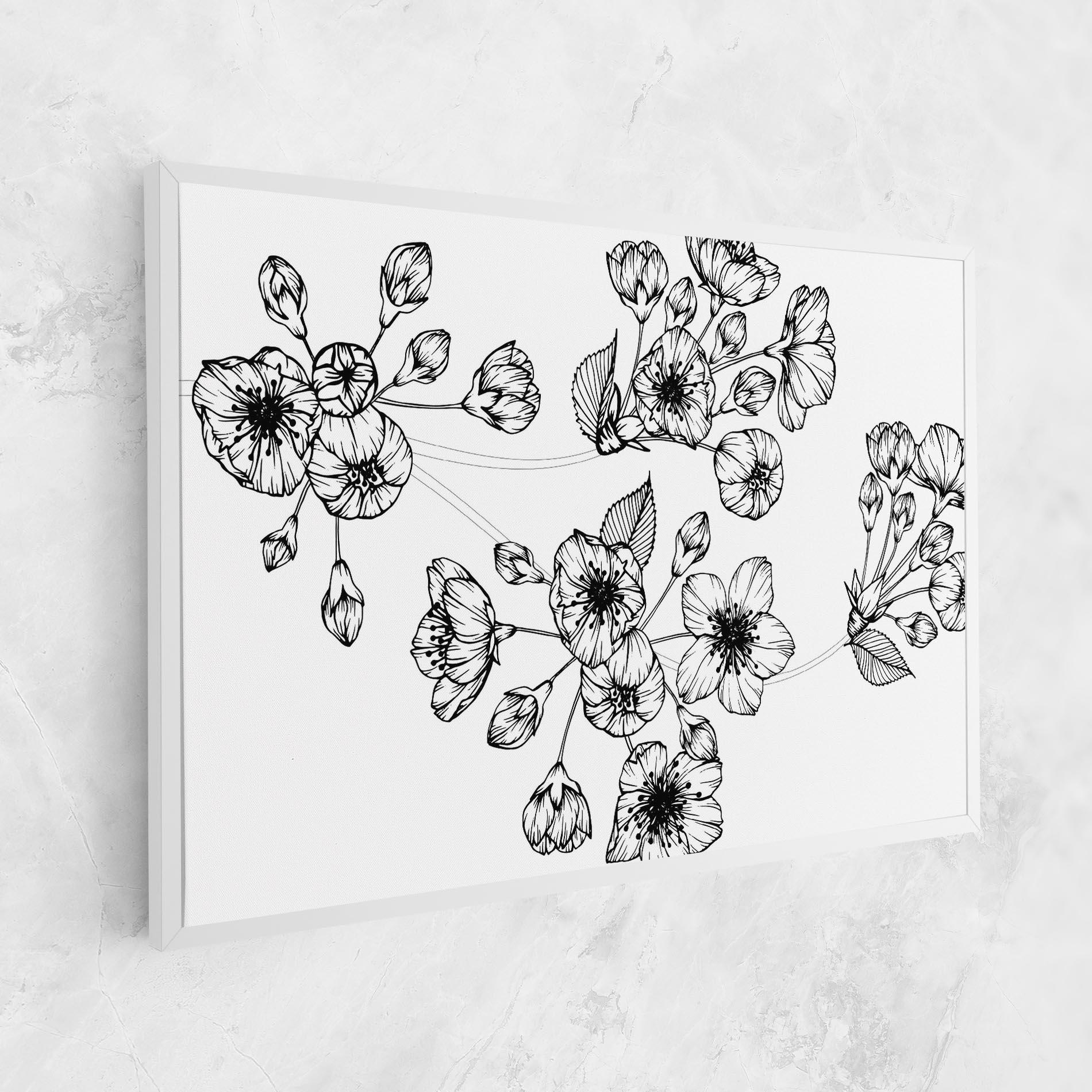 Vászonkép Sakura Line mockup 1