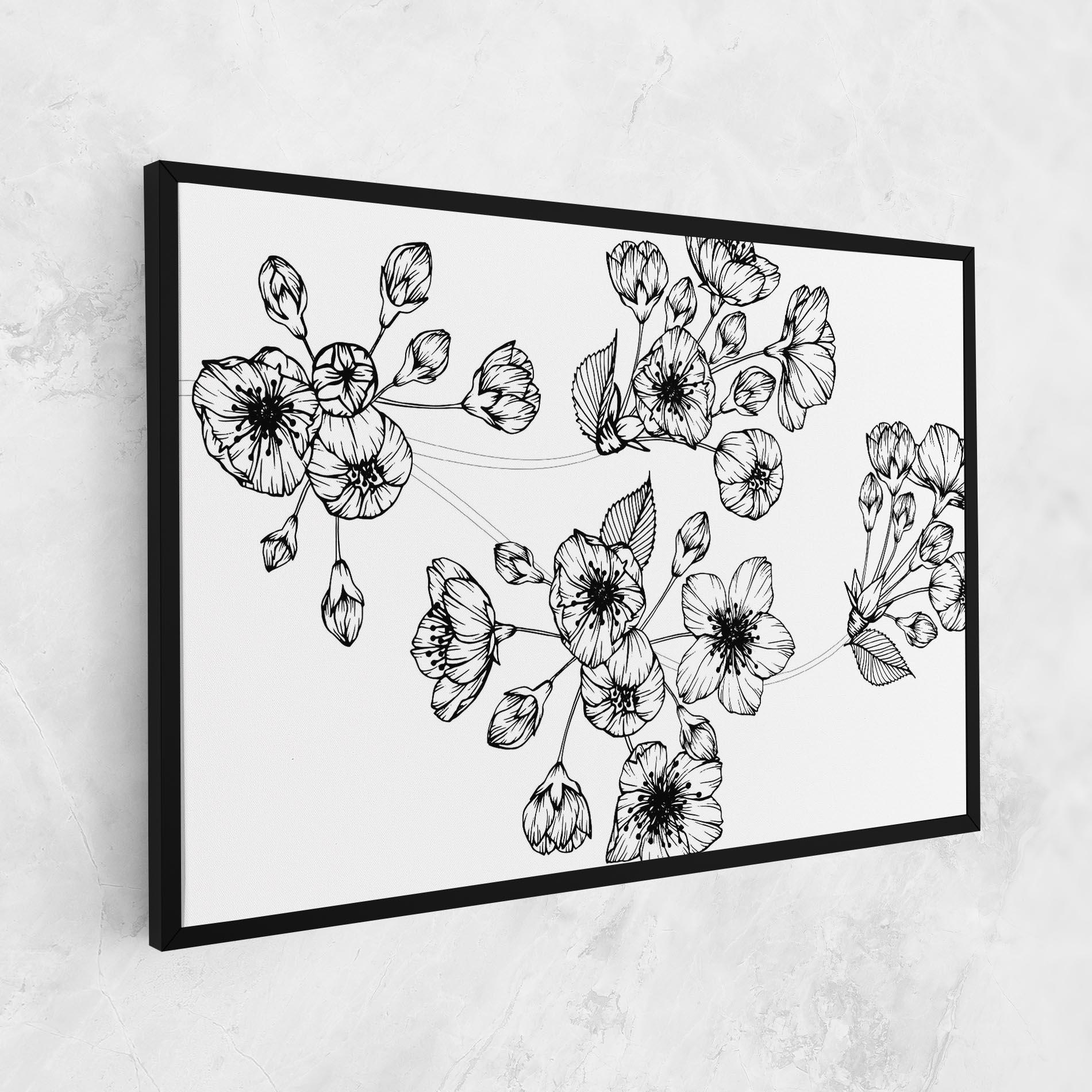 Vászonkép Sakura Line mockup 1