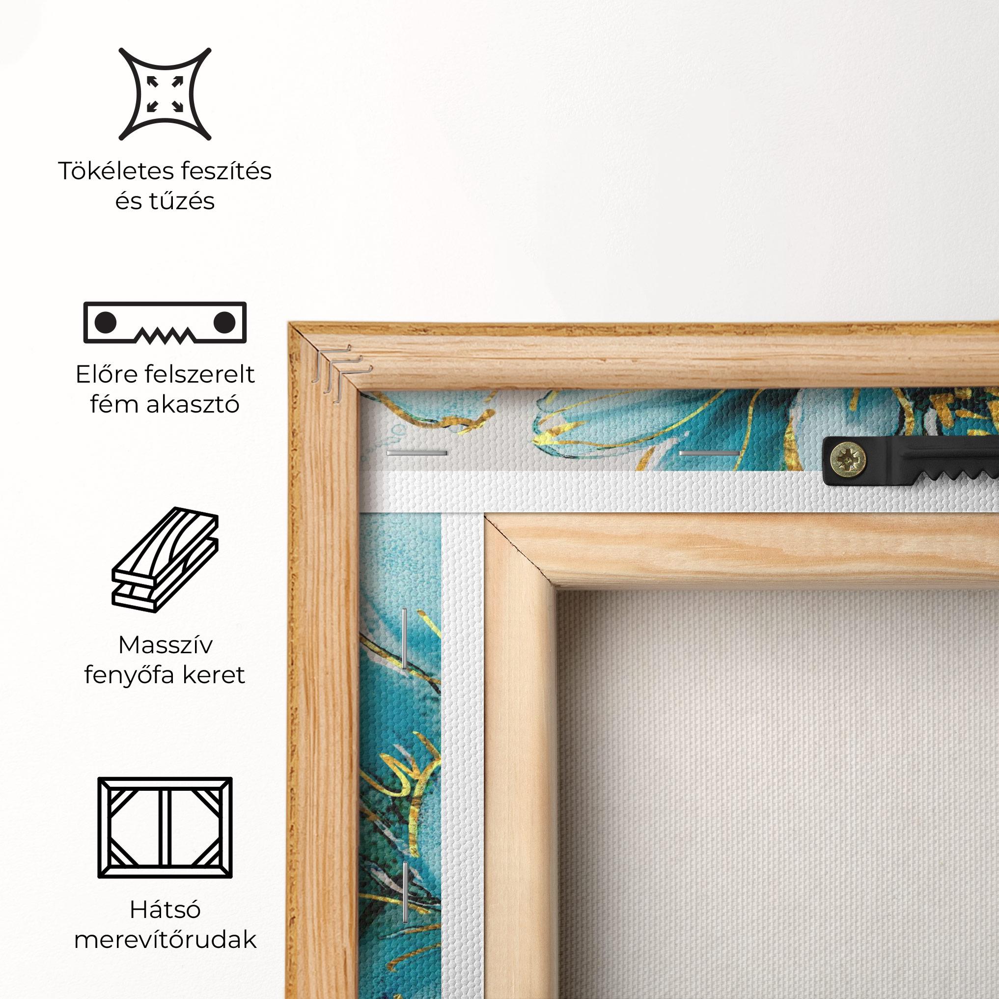 Vászonkép Bujori Albastri mockup 5