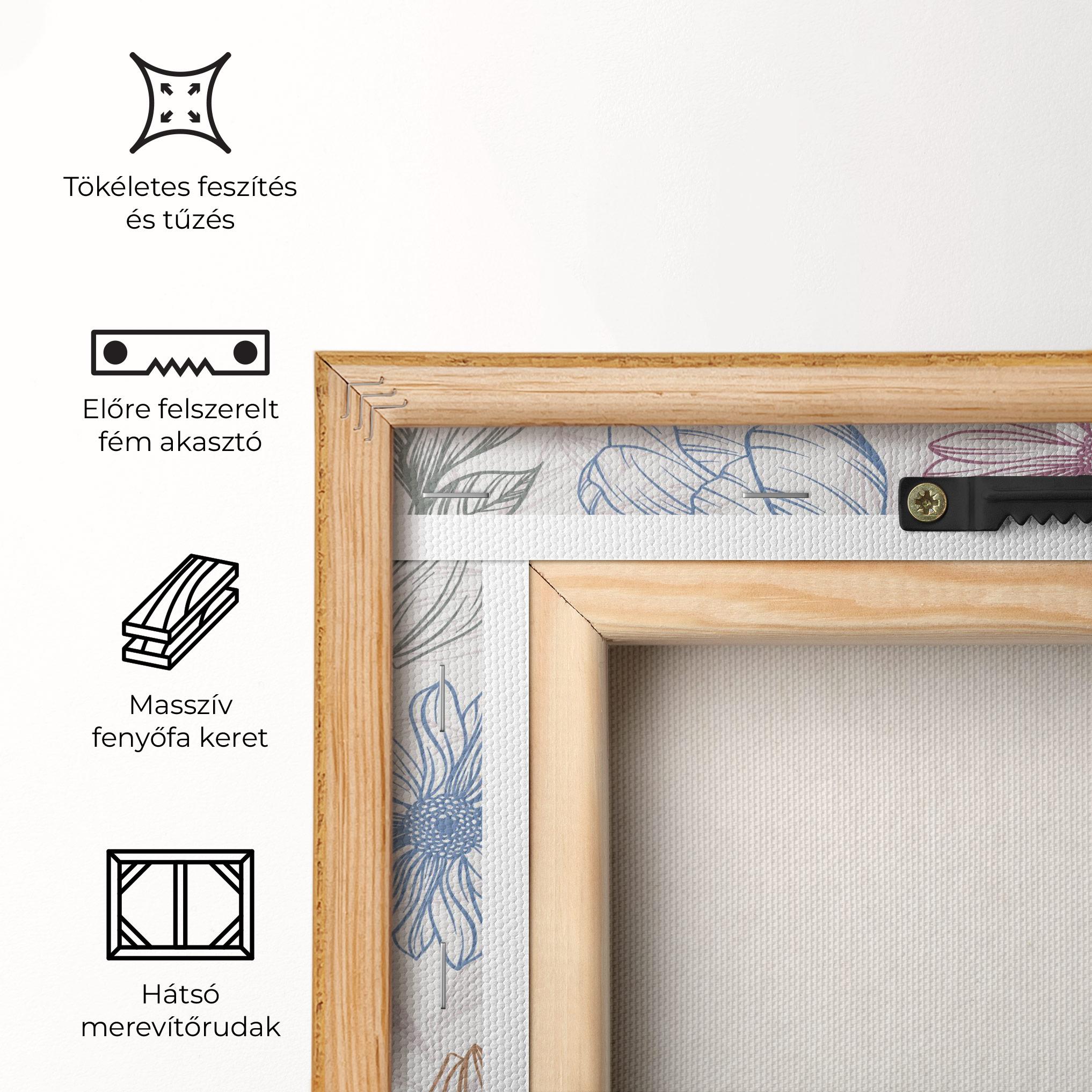 Vászonkép Color Line Mix mockup 5