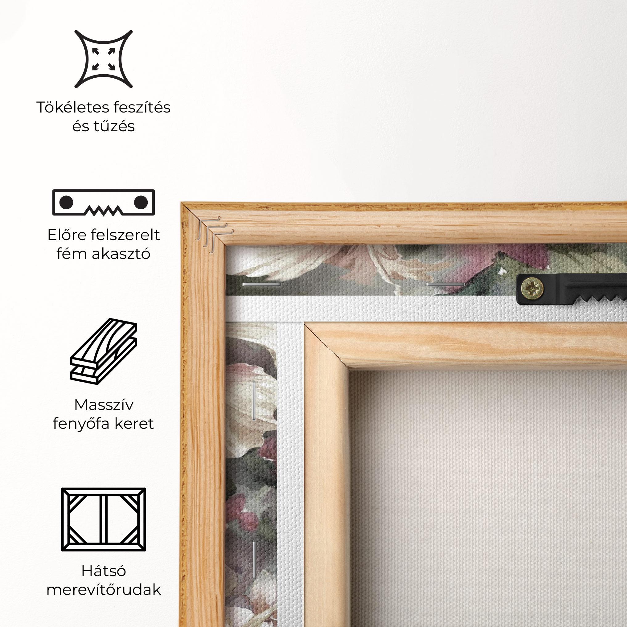 Vászonkép Contrastul De Flori mockup 5