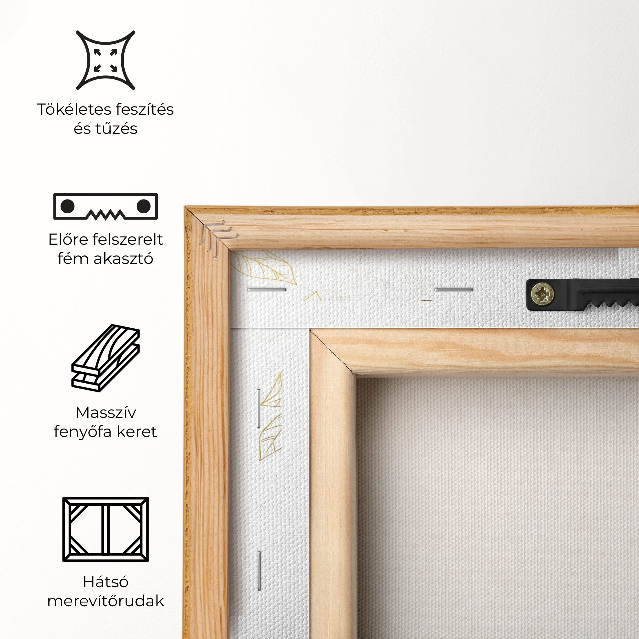 Flower Gold Line mockup 5