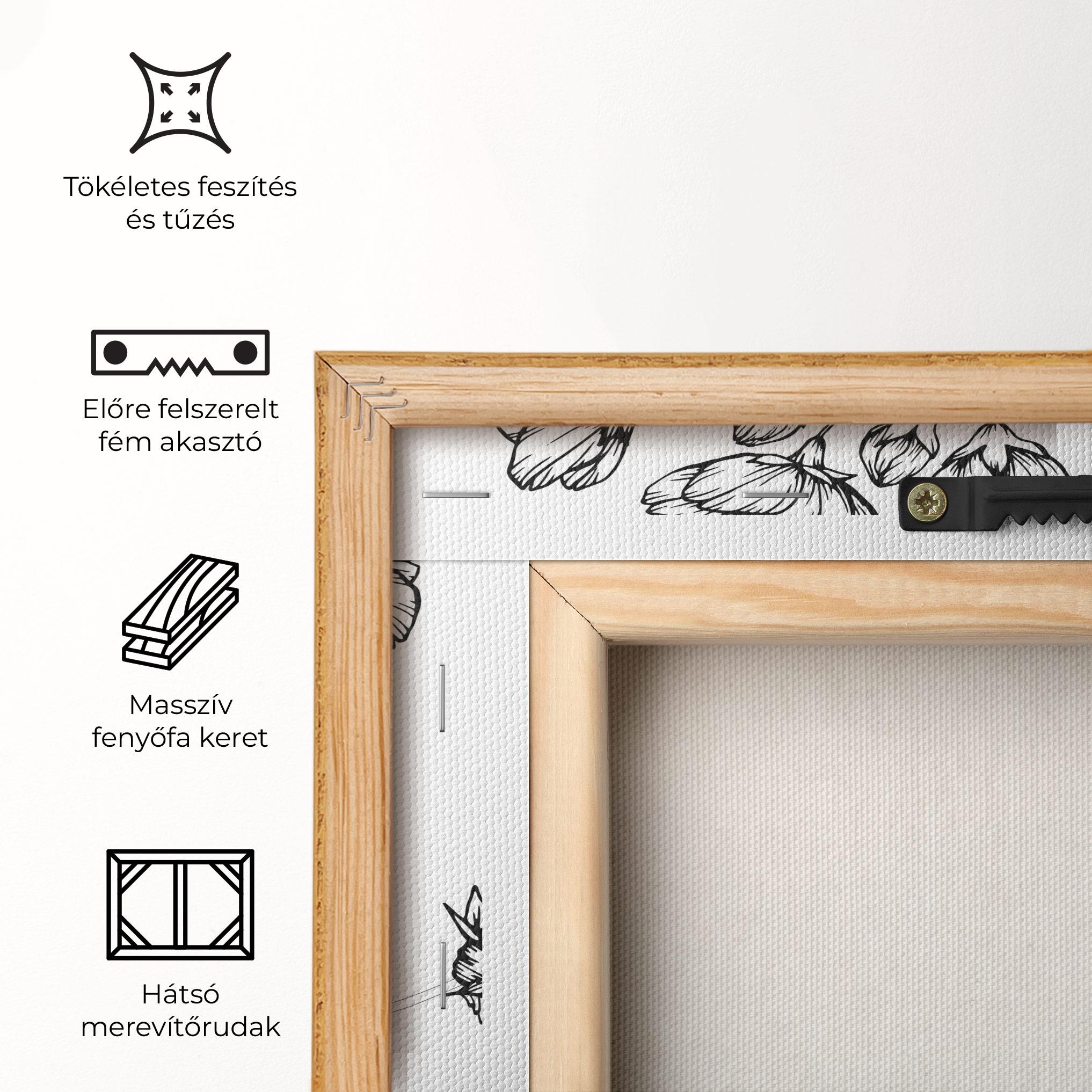 Vászonkép Sakura Line mockup 5