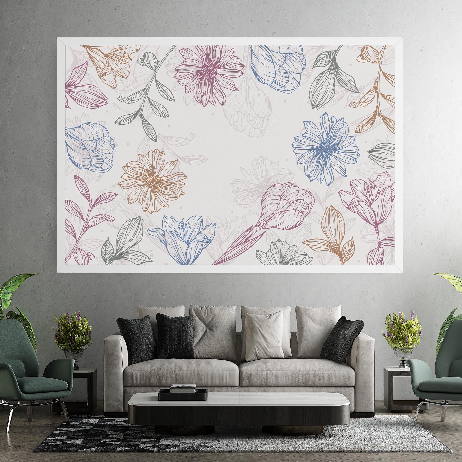 Vászonkép Color Line Mix mockup 7