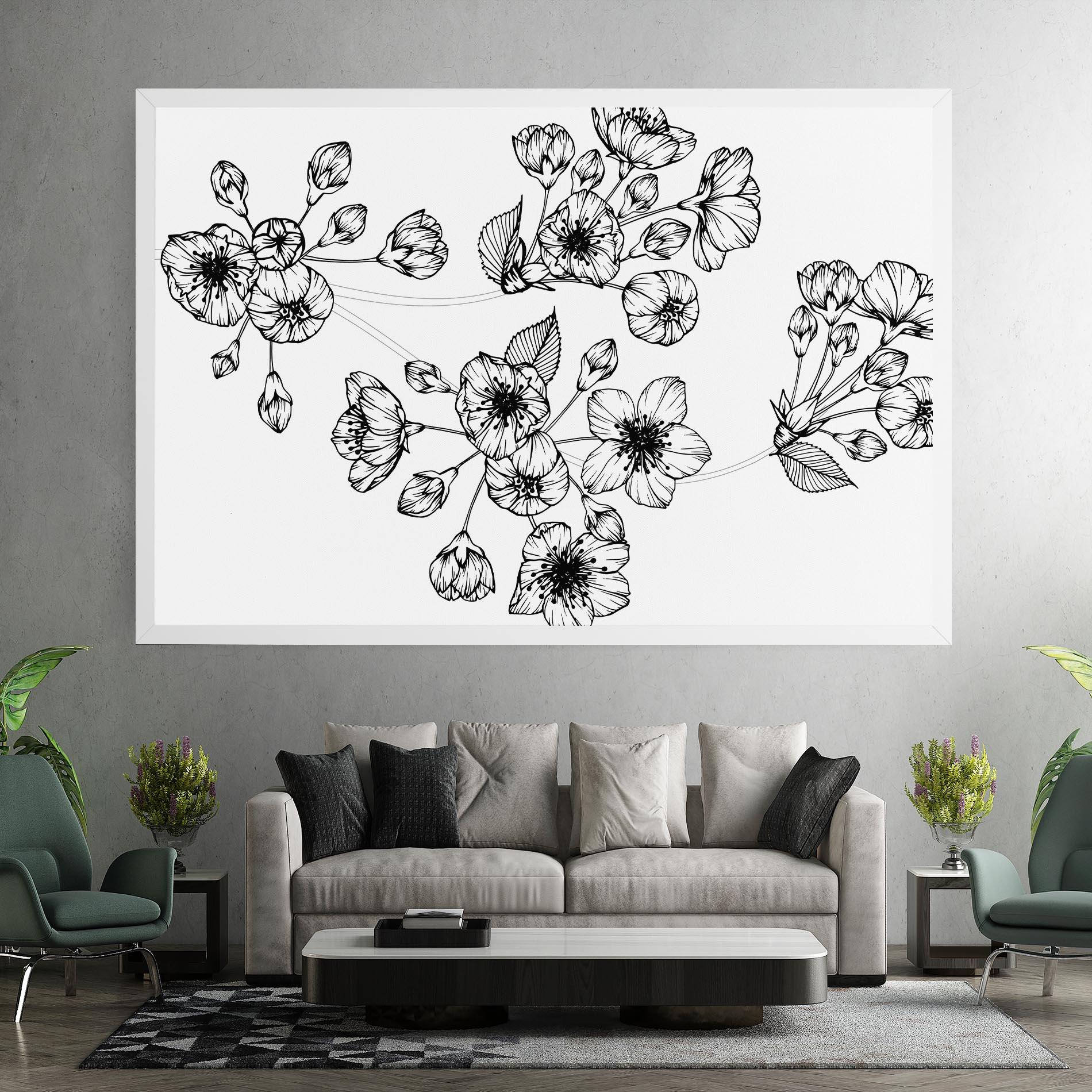 Vászonkép Sakura Line mockup 7