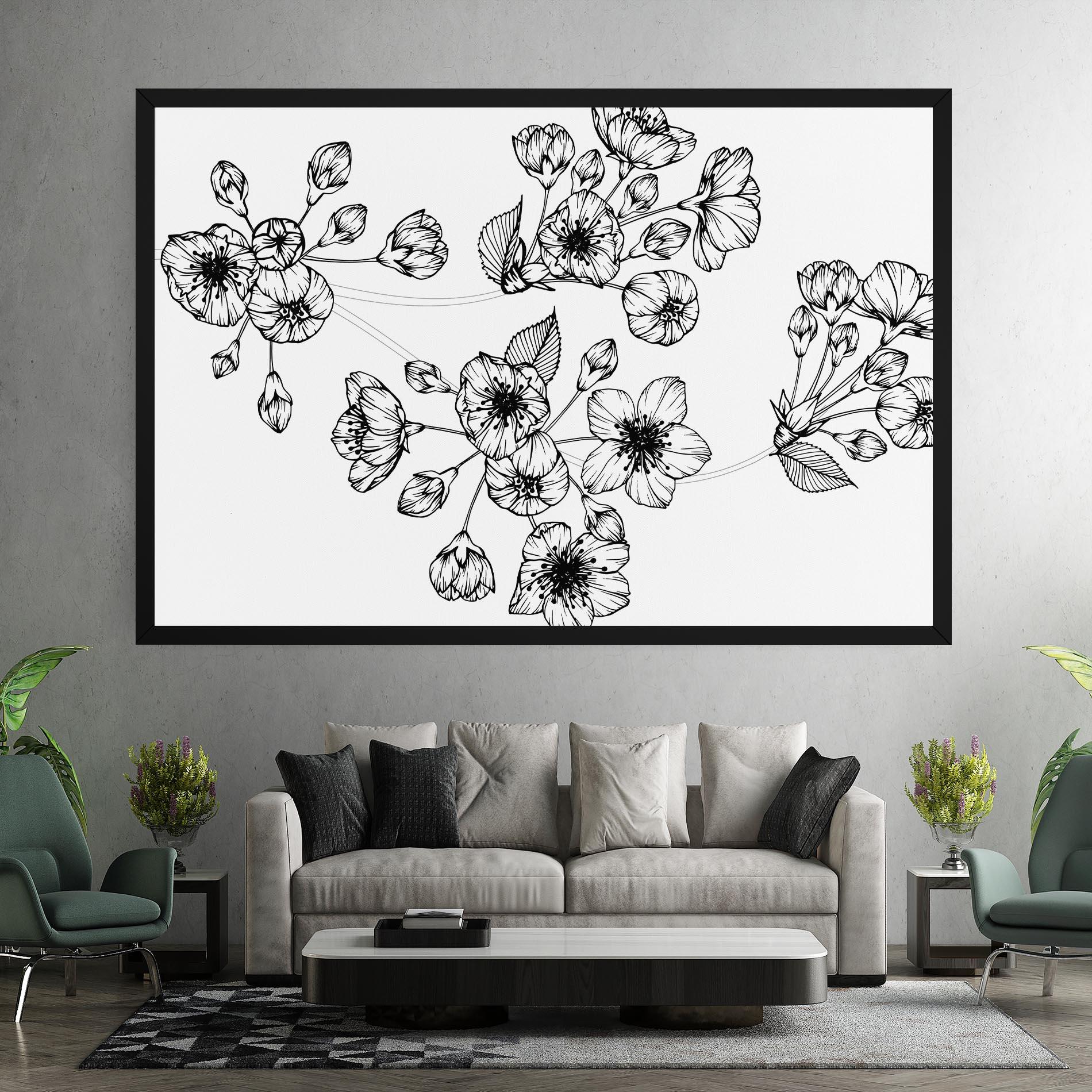 Vászonkép Sakura Line mockup 7