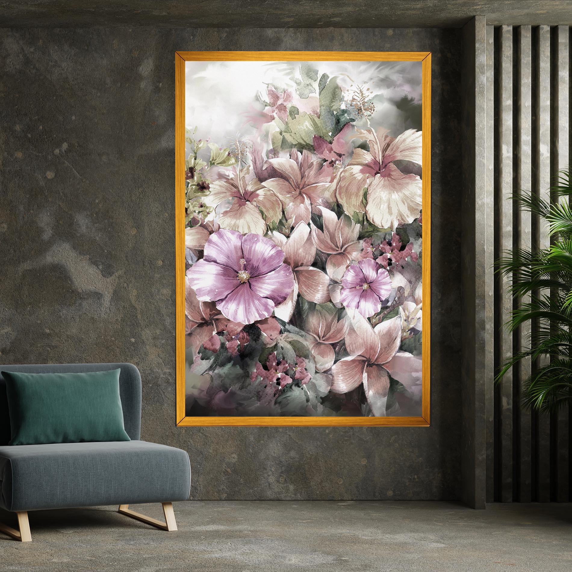 Vászonkép Contrastul De Flori mockup 7