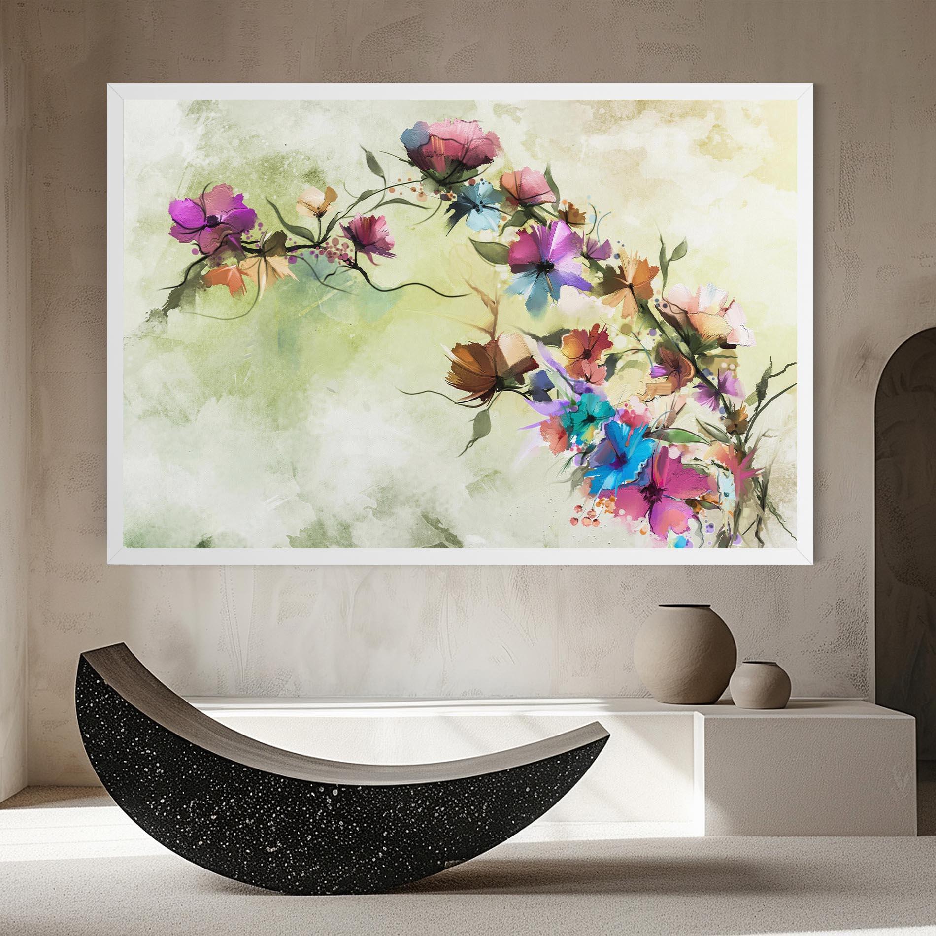 Vászonkép Ramura Cu Flori mockup 8