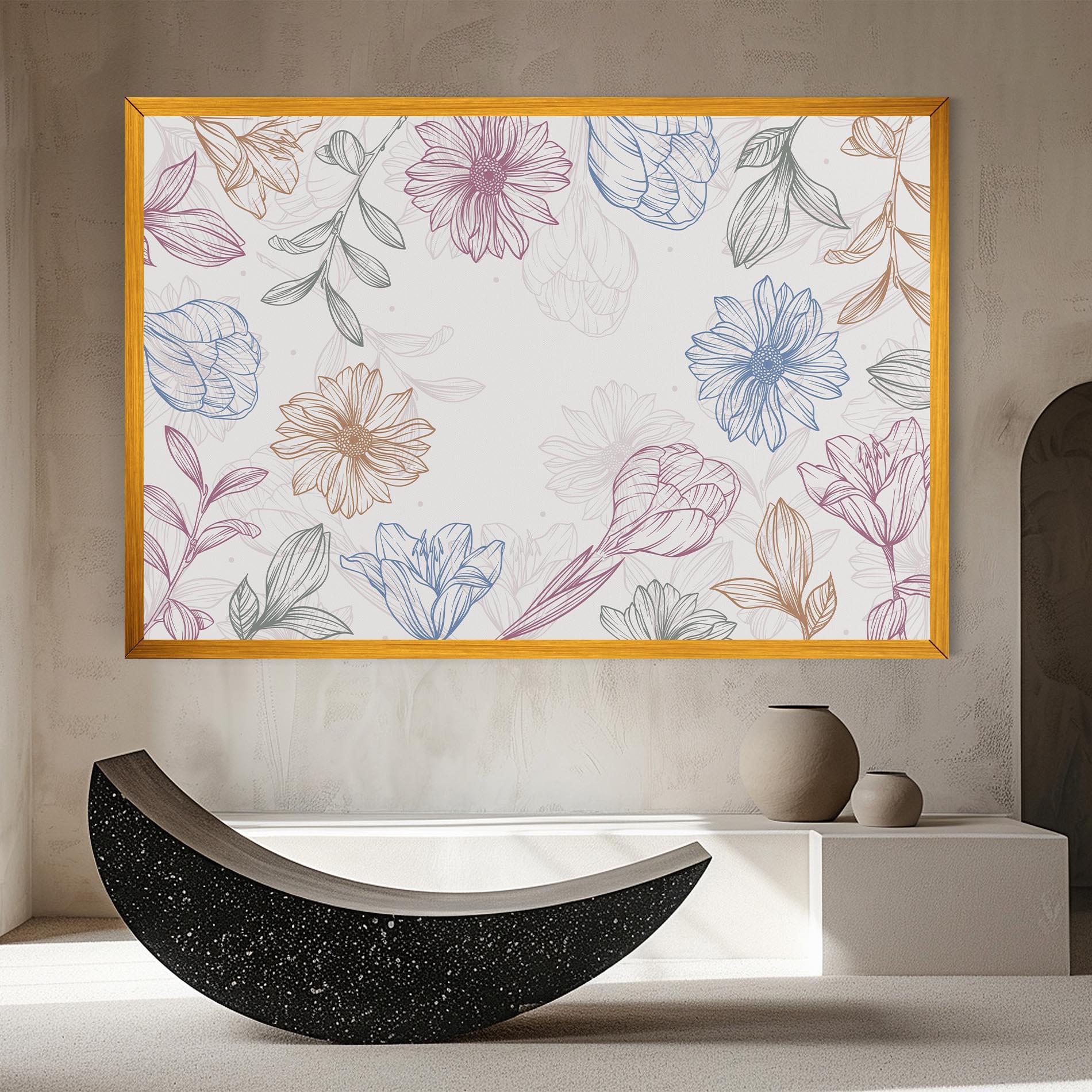 Vászonkép Color Line Mix mockup 8