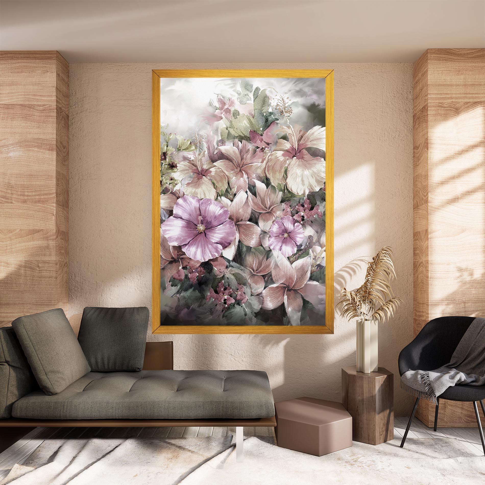 Vászonkép Contrastul De Flori mockup 8