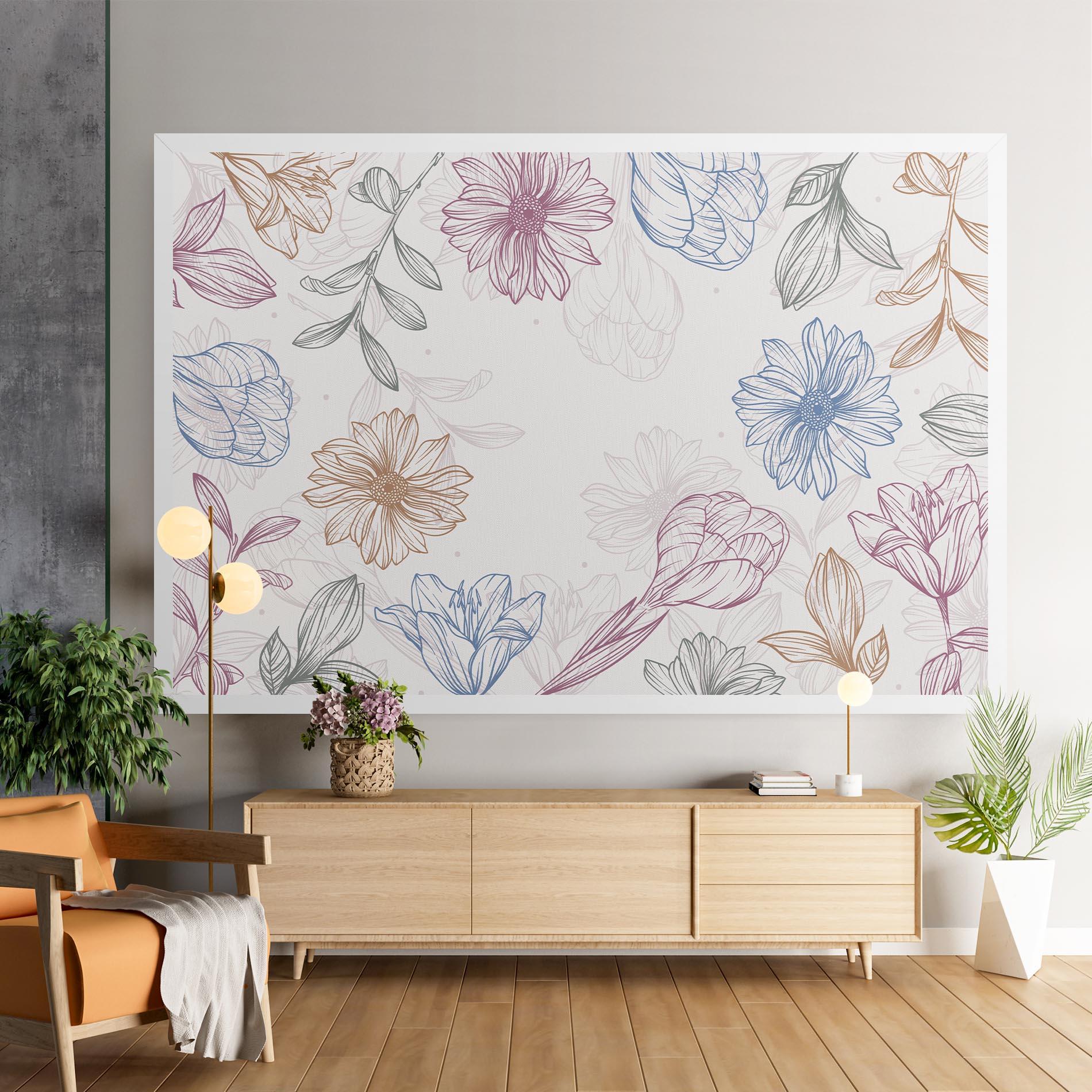 Vászonkép Color Line Mix mockup 9