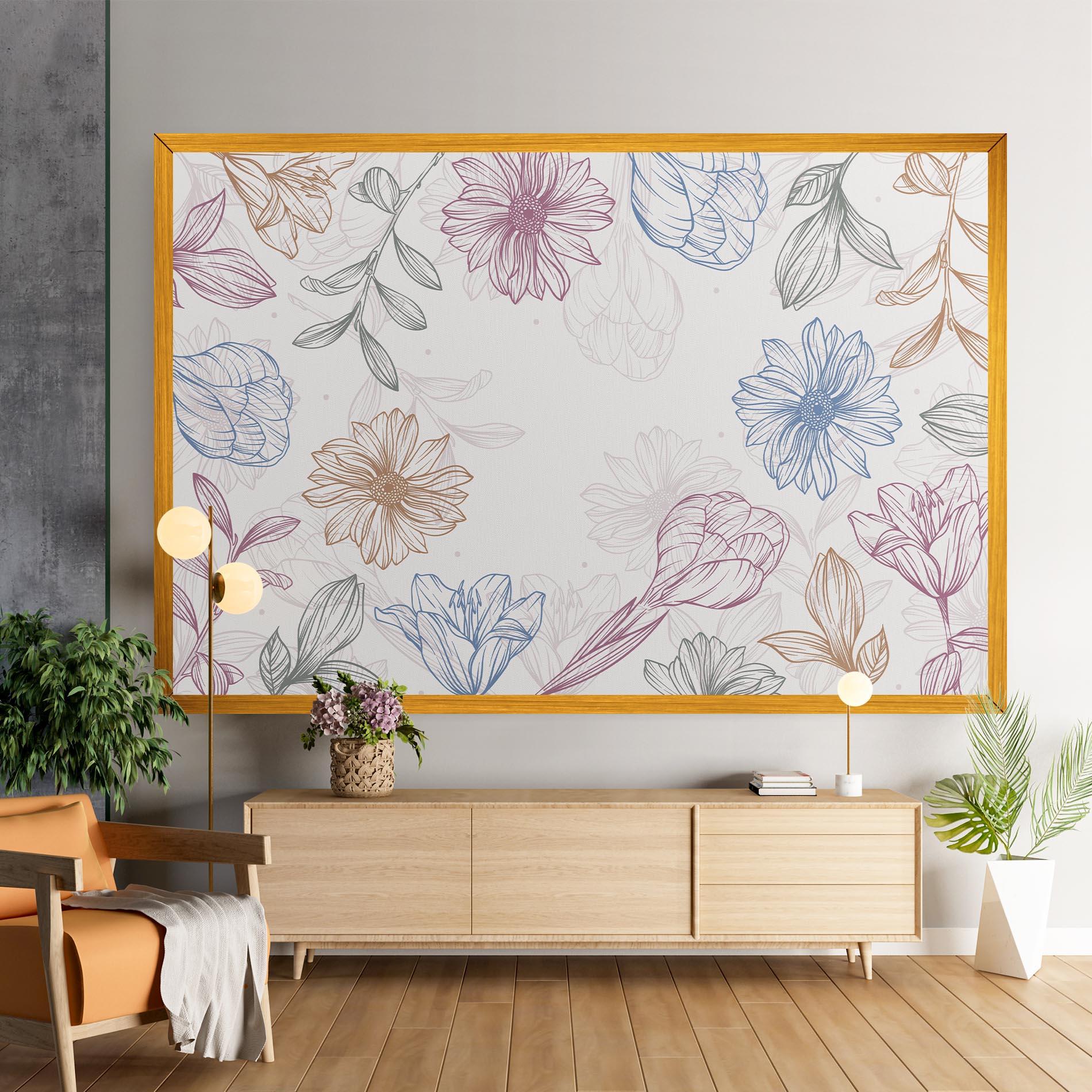 Vászonkép Color Line Mix mockup 9