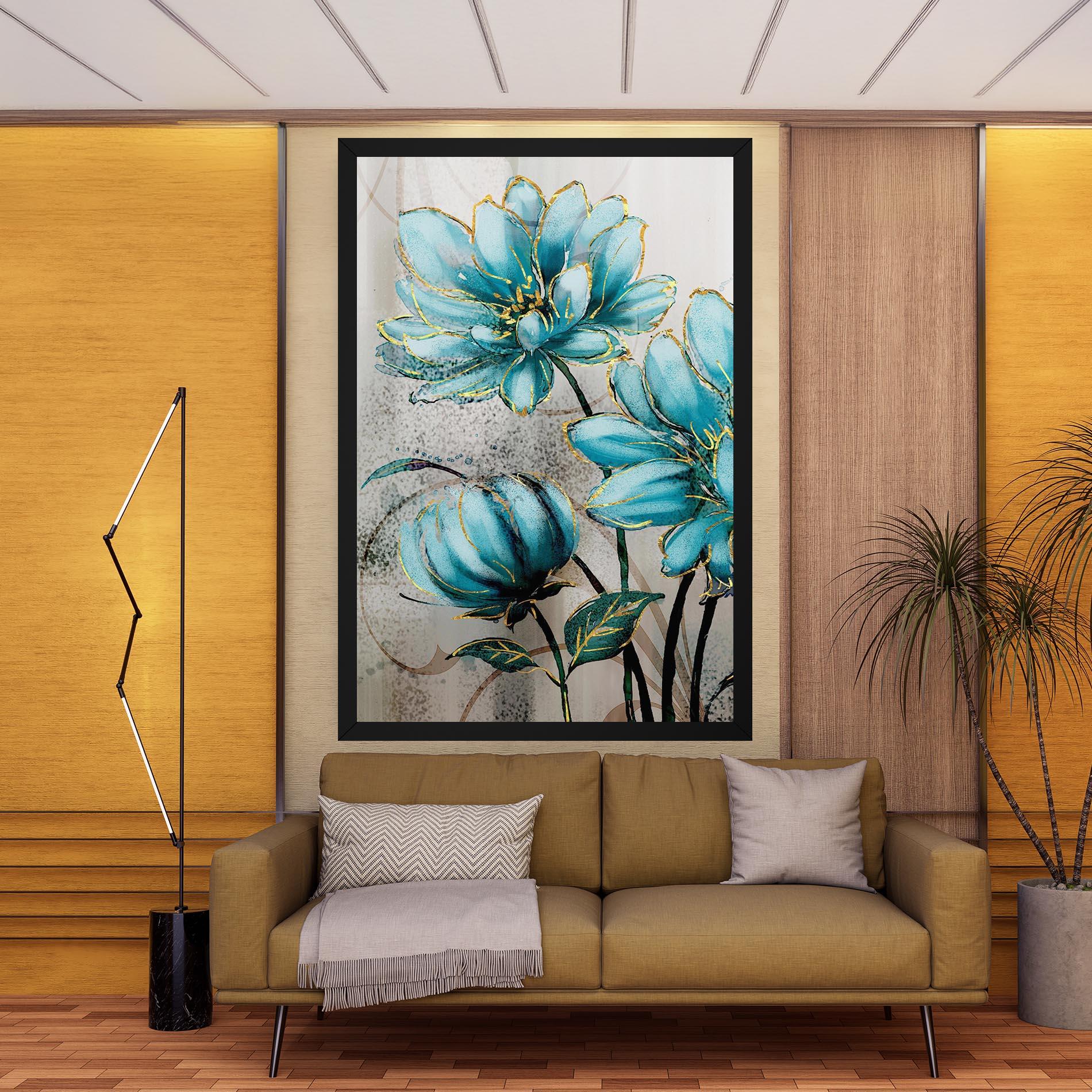 Vászonkép Bujori Albastri mockup 9