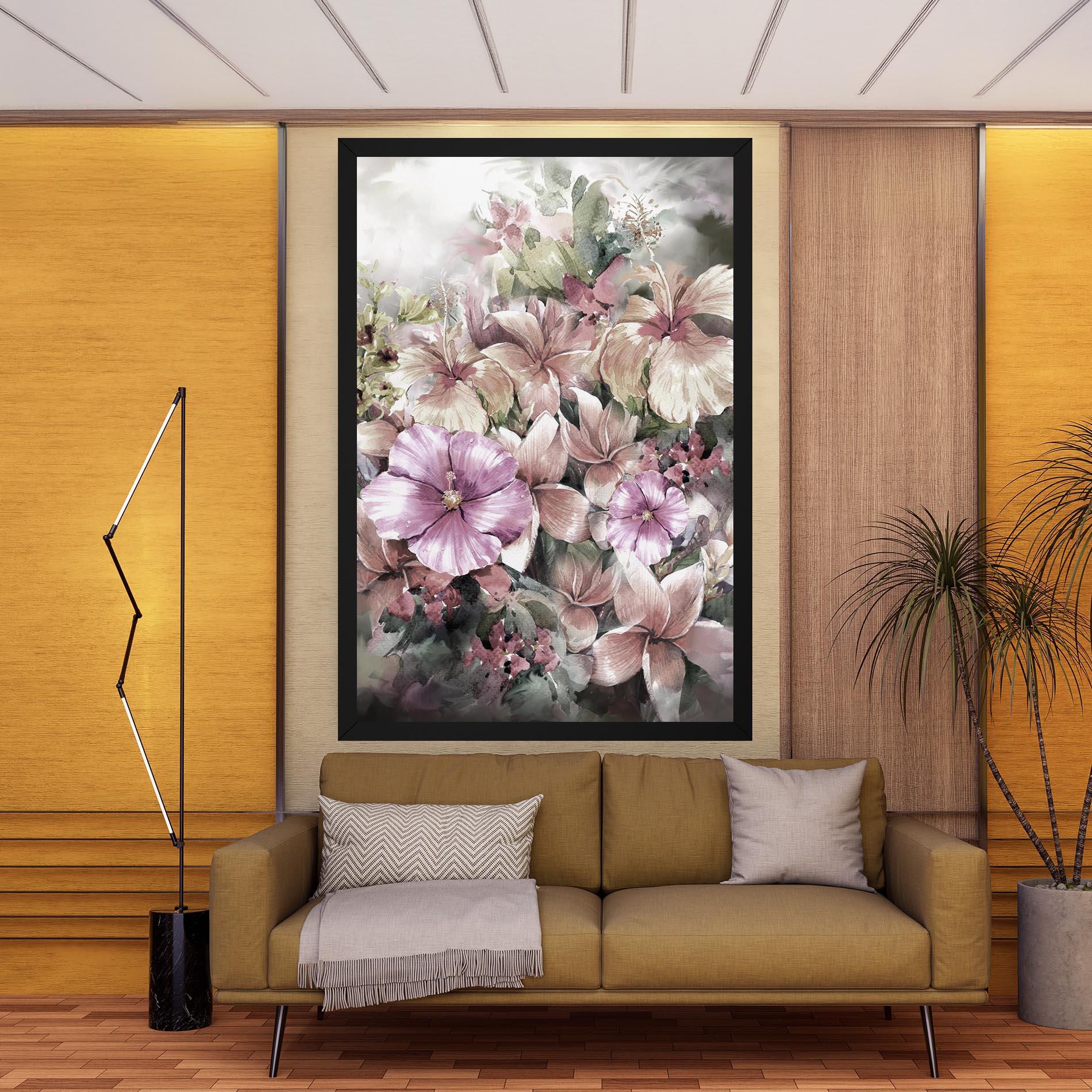 Vászonkép Contrastul De Flori mockup 9