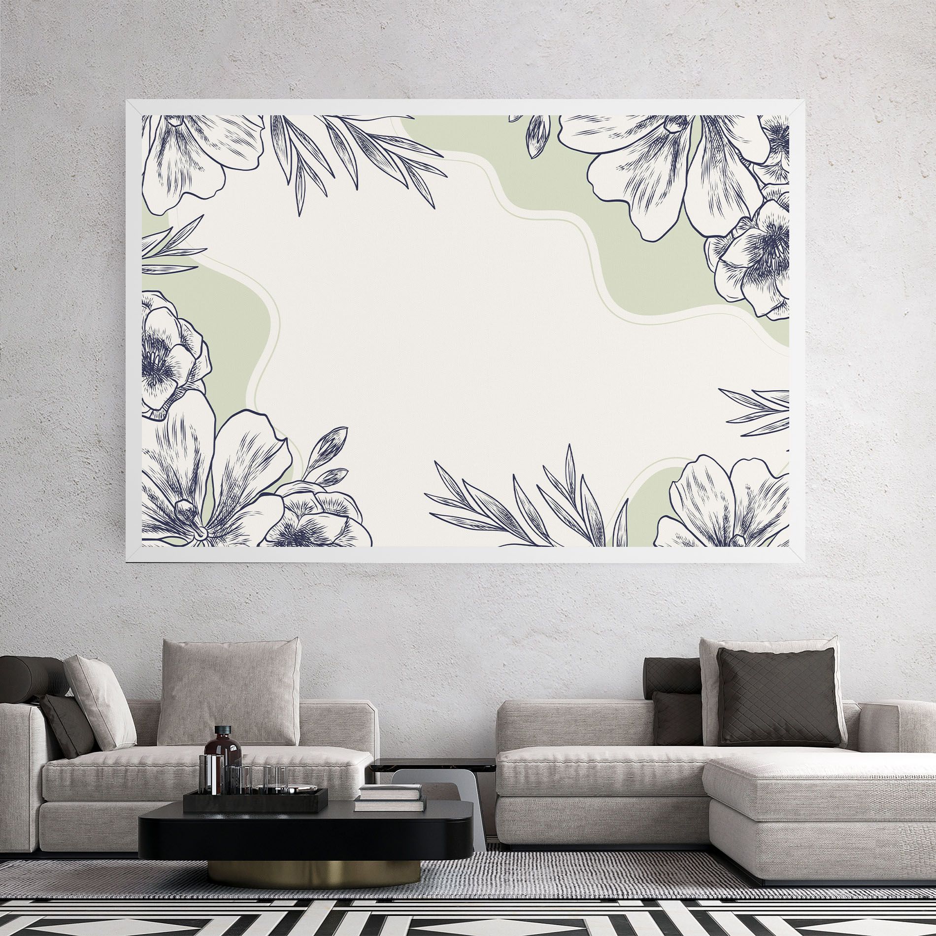 Blue Line Green mockup 2