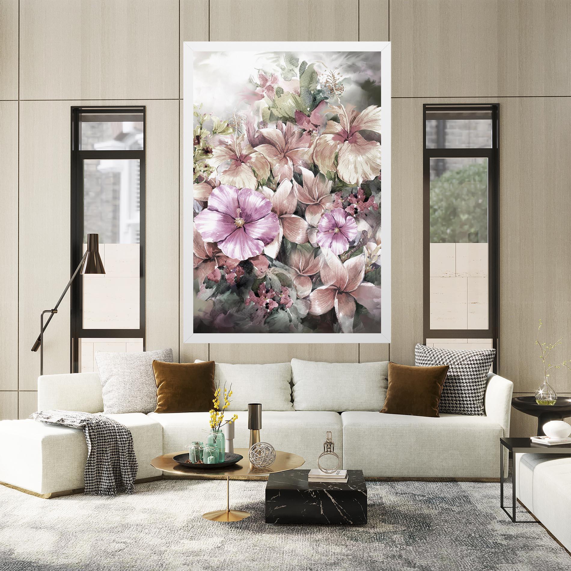 Vászonkép Contrastul De Flori mockup 2