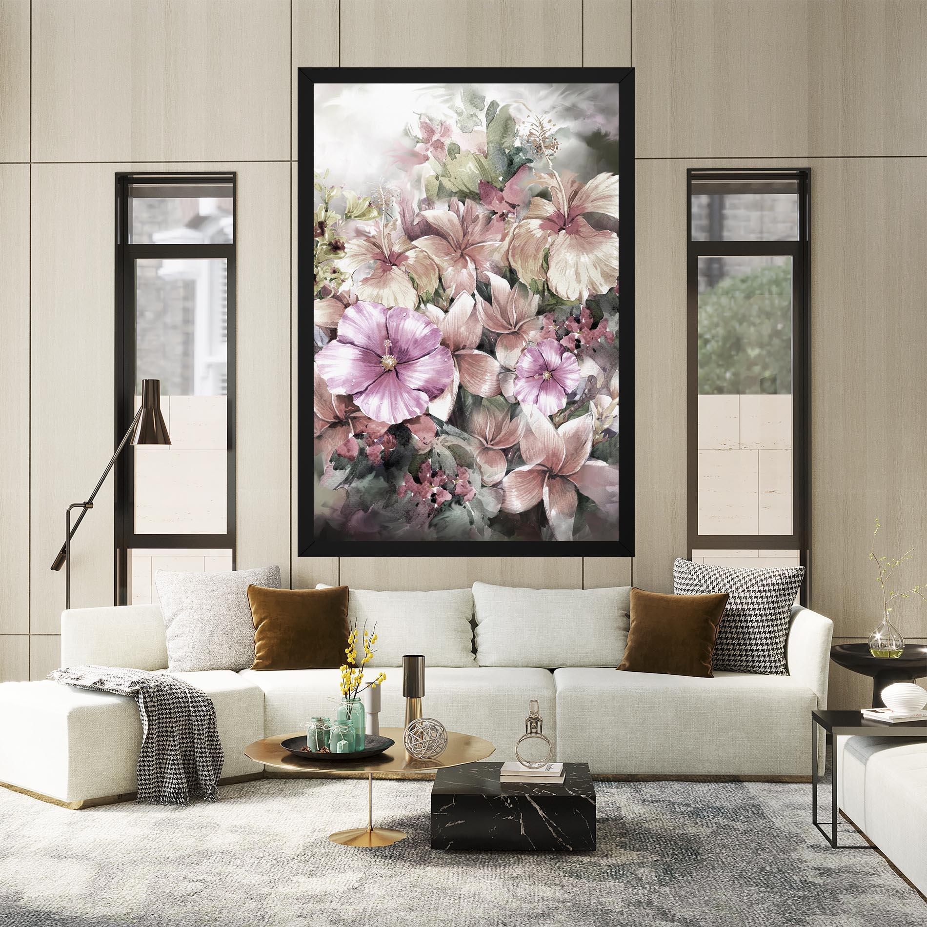 Vászonkép Contrastul De Flori mockup 2