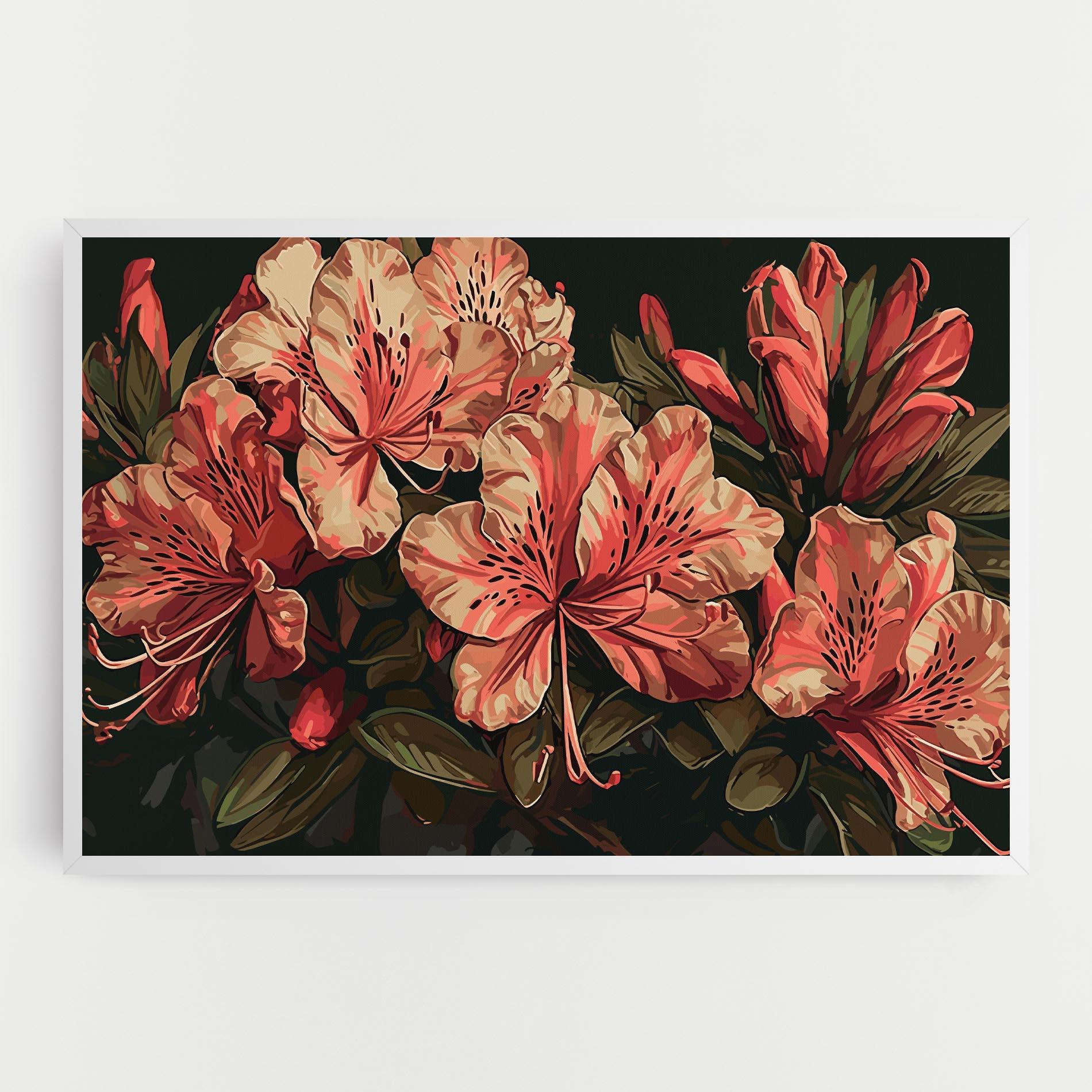 Vászonkép Cream Exotic Art mockup 0