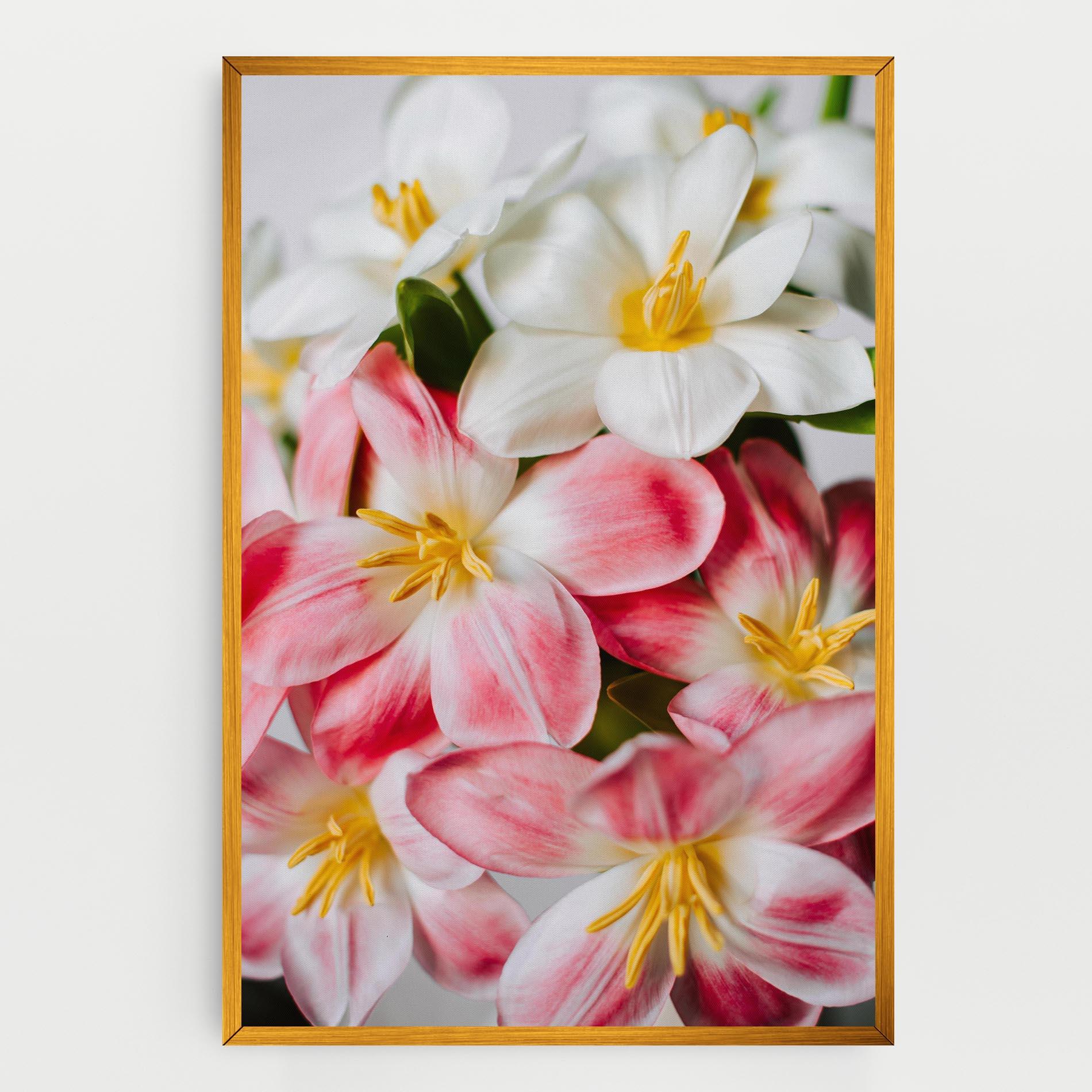 Vászonkép Beautiful Exotic Flower mockup 0