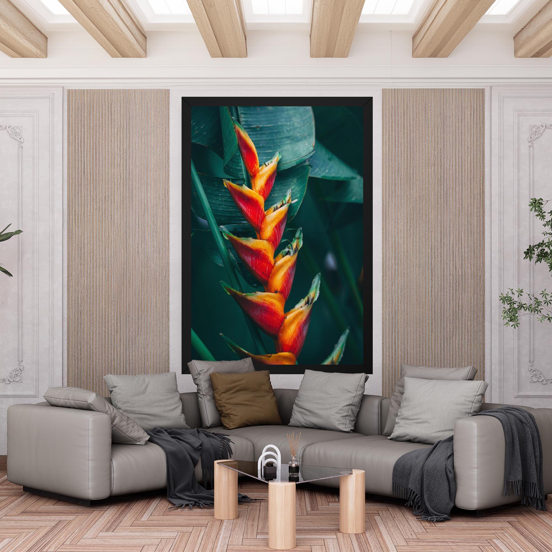 Vászonkép Red Orange Exotic mockup 6