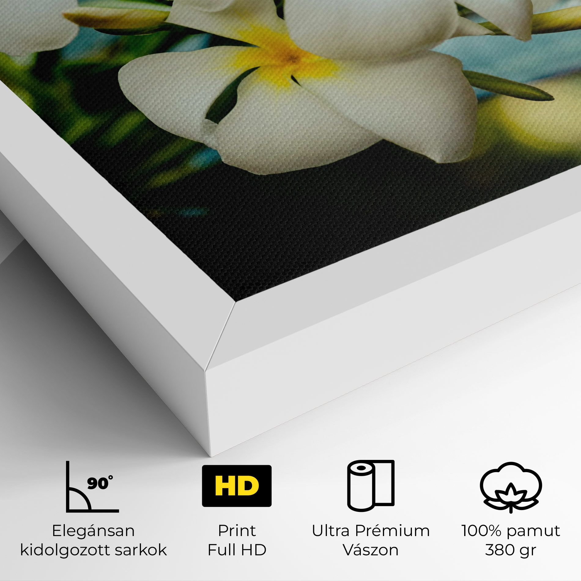 Beautiful White Exotic mockup 4