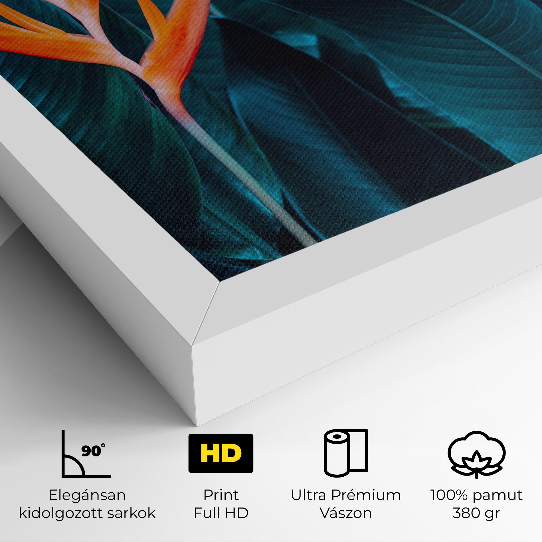 Vászonkép Orange Green Exotic mockup 4