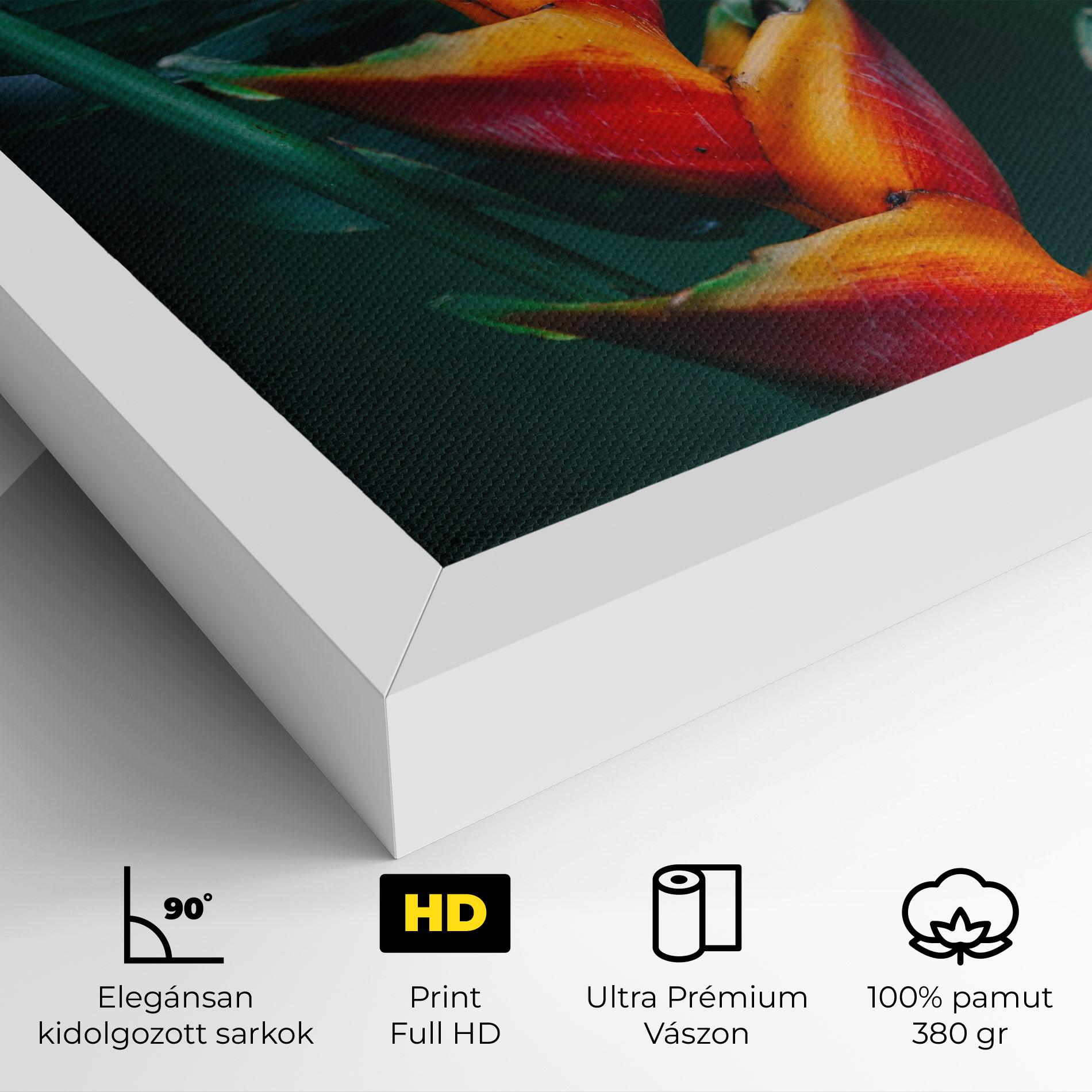 Vászonkép Red Orange Exotic mockup 4