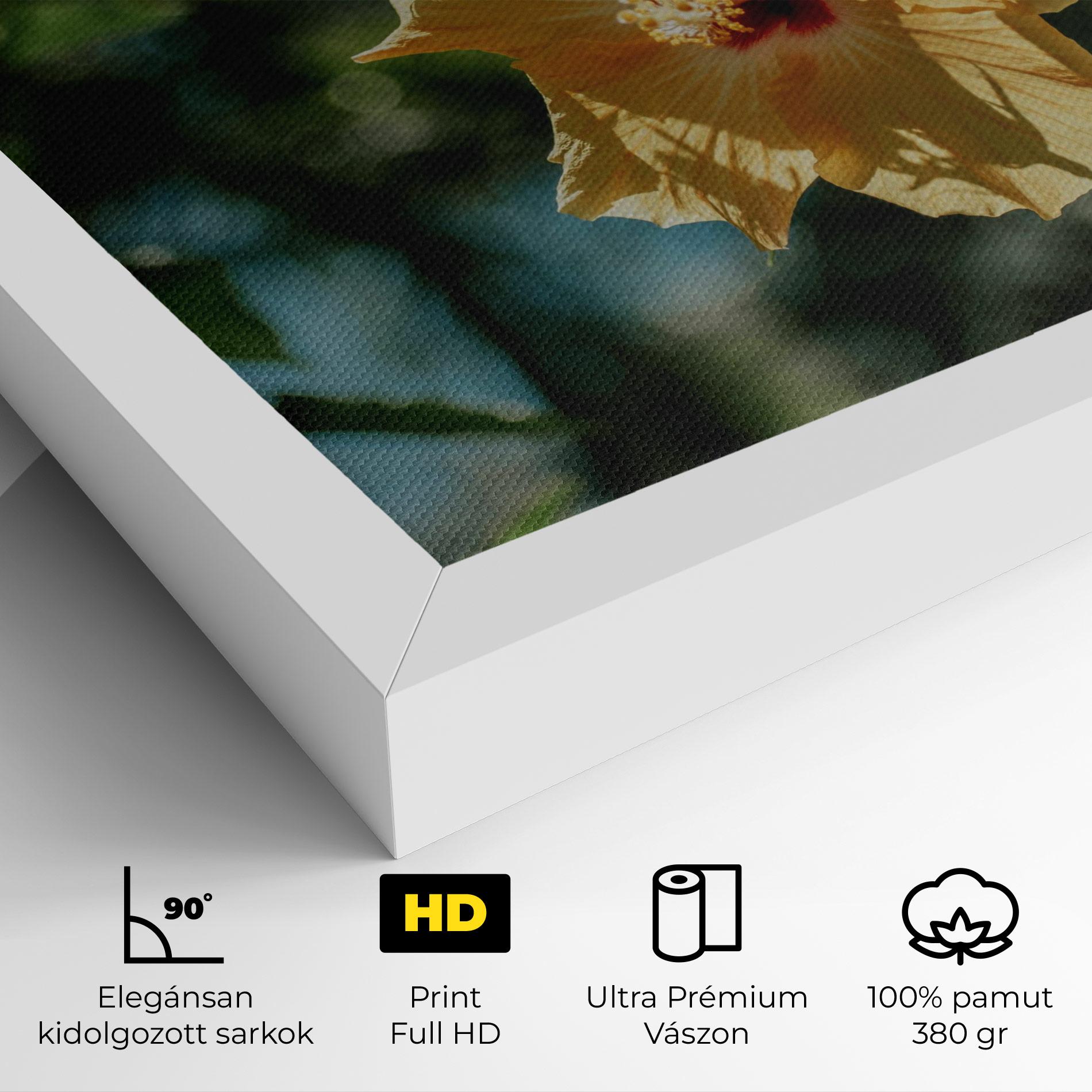 Vászonkép Yellow Pretty Exotic mockup 4
