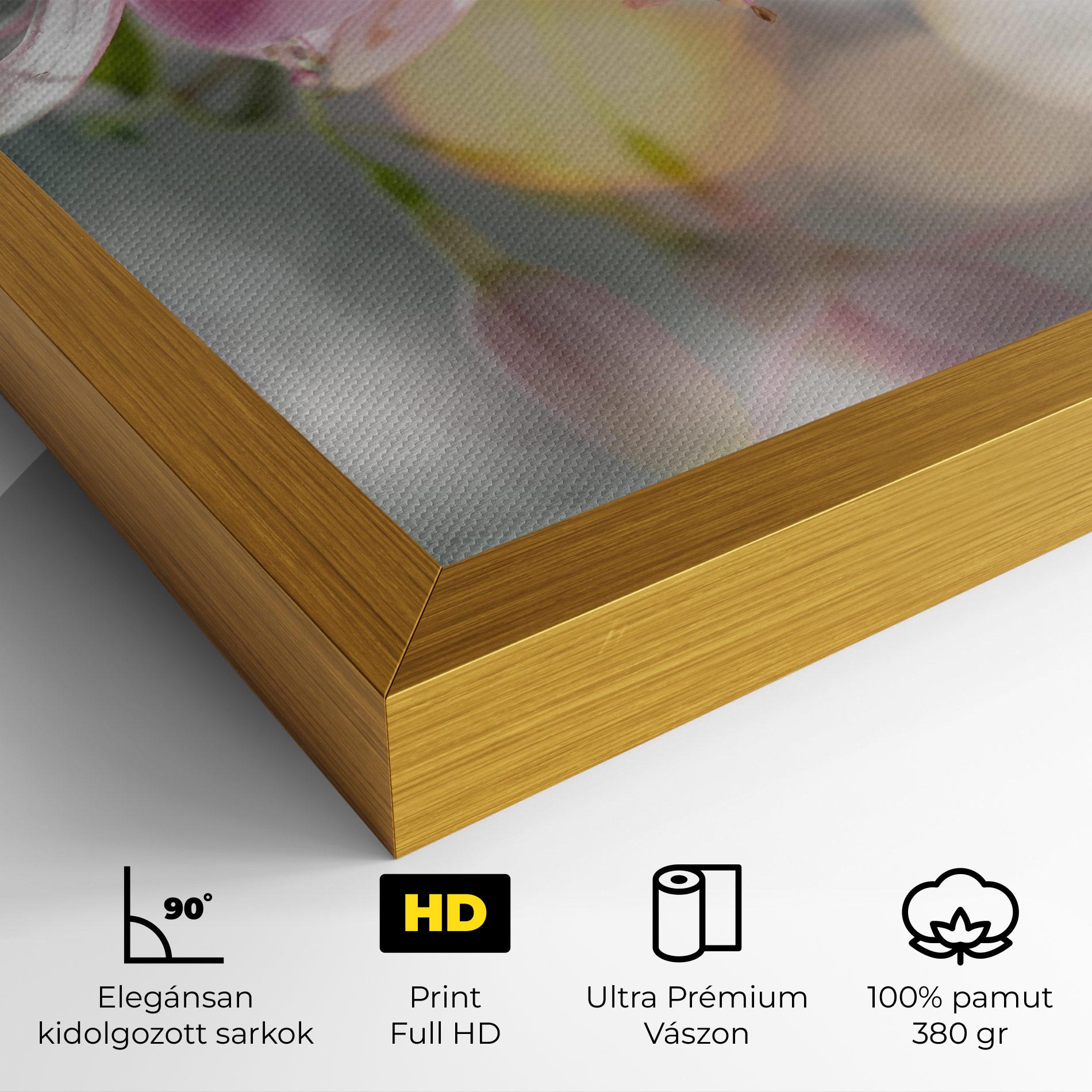 Vászonkép Dreamy Pink Exotic mockup 4