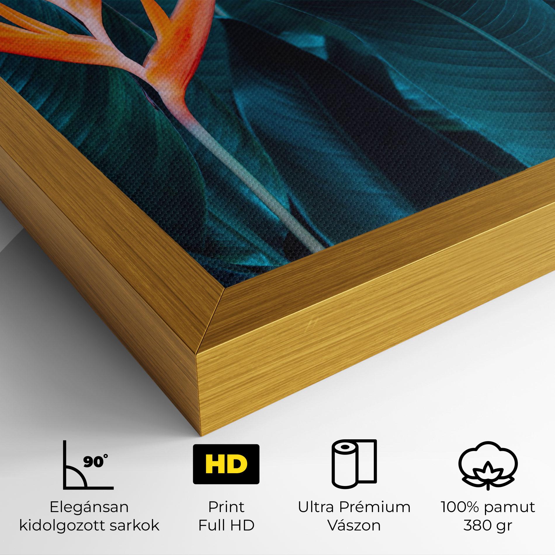 Vászonkép Orange Green Exotic mockup 4